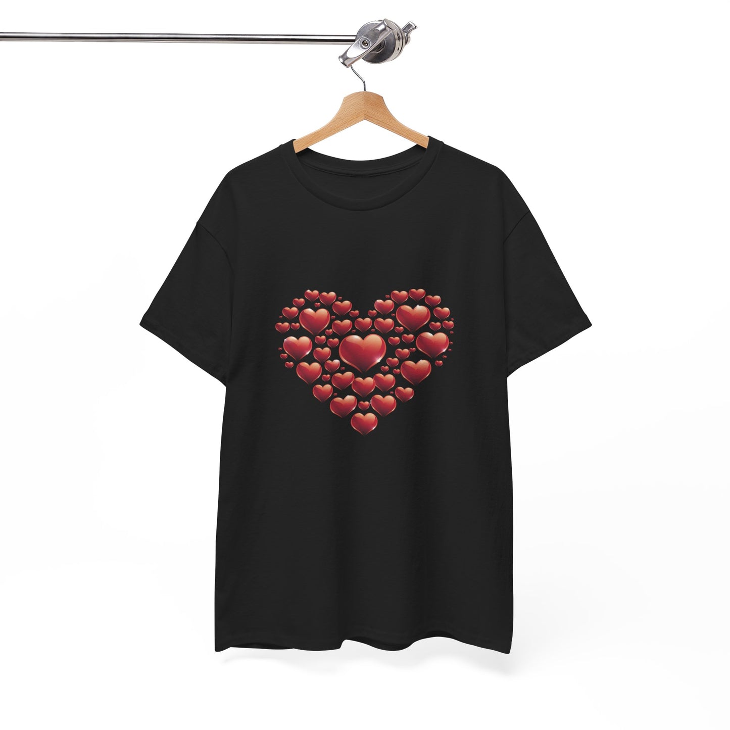 Heart Of Hearts Shirt, Minimal Valentine Shirt, Red Heart Graphic Tee, Love Aesthetic T Shirt, Valentine Gift Shirt