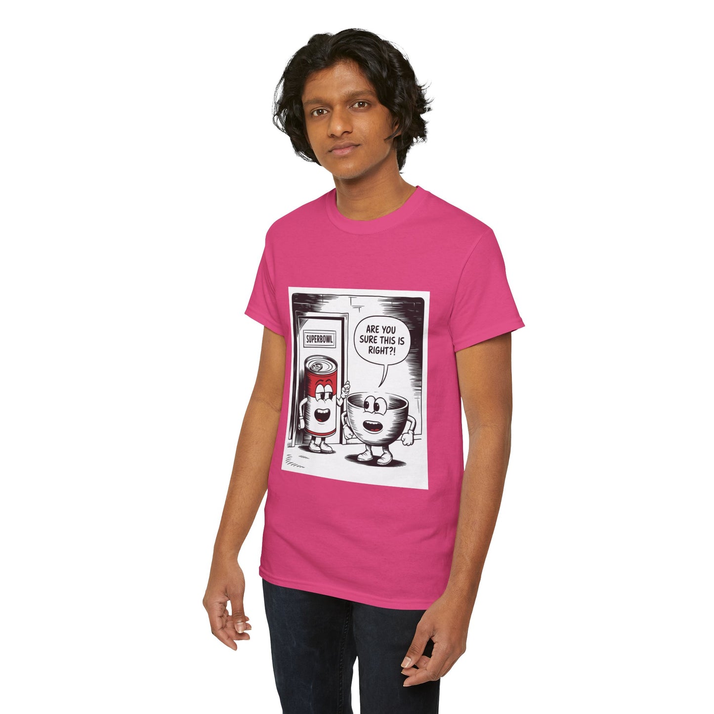 Comic Unisex Tee - Superbowl Design