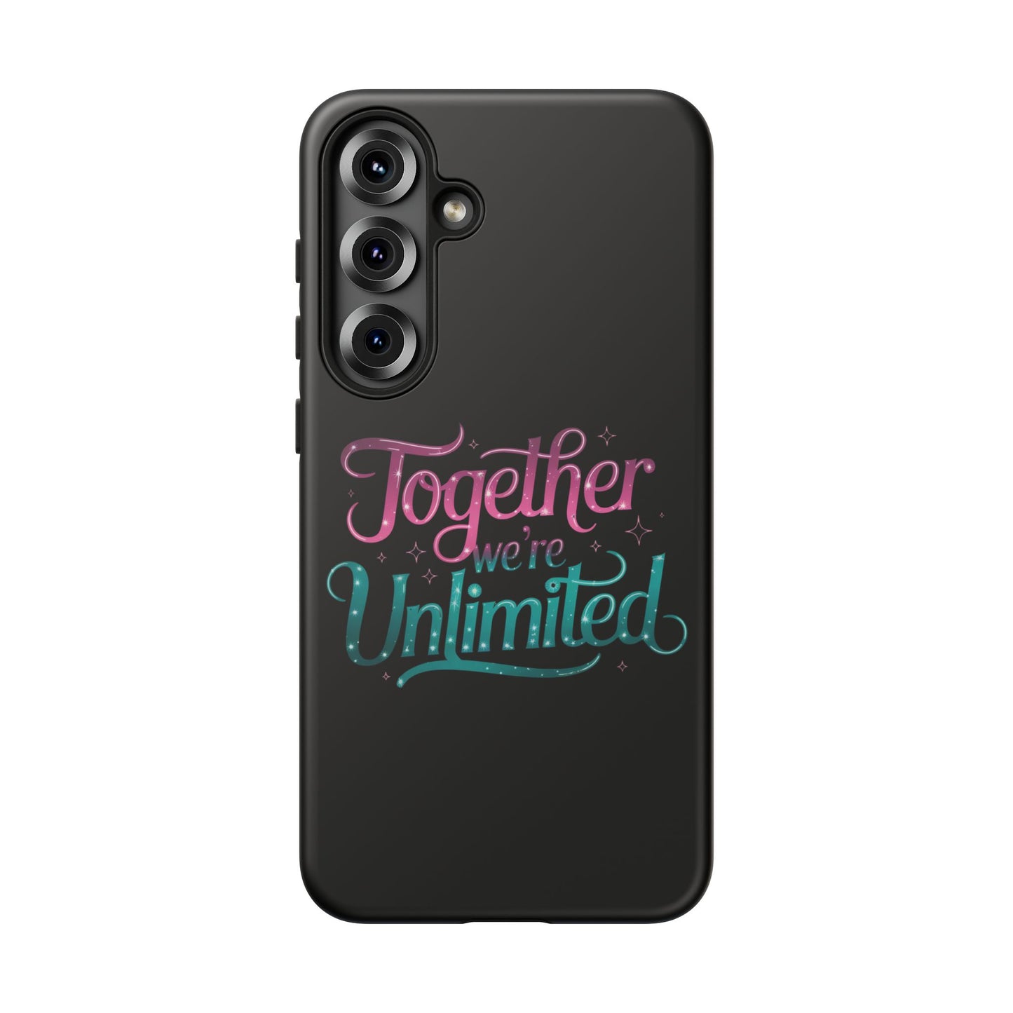 Samsung Case Musical Quote 'Together We're Unlimited' Musical Phone Case