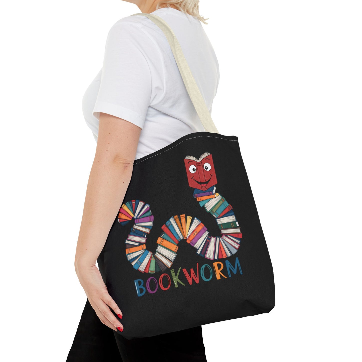 Bookworm Tote Bag