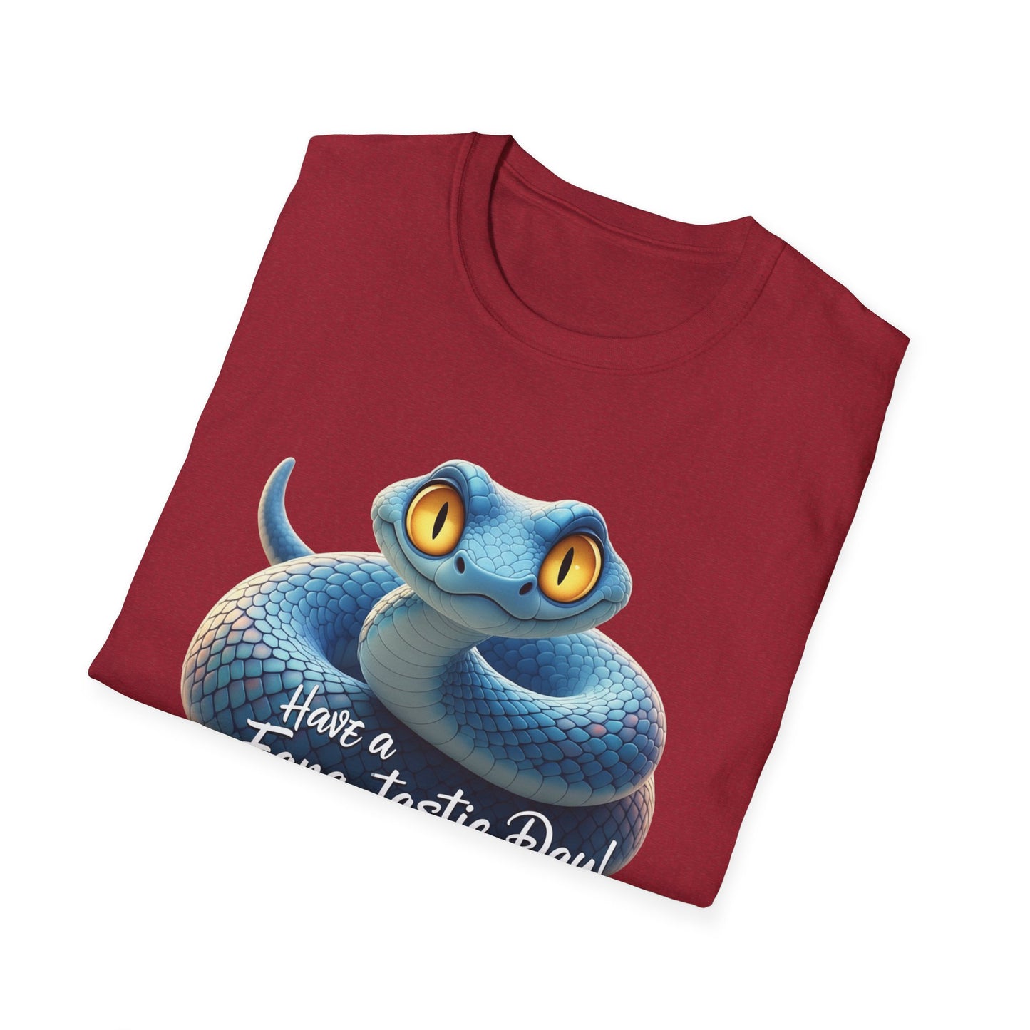 Have A Fang-tastic Day Snake T-Shirt, Funny Reptile Tee, Cute Snake Lover Gift, Animal Pun Shirt, Humor Top For Her Or Him