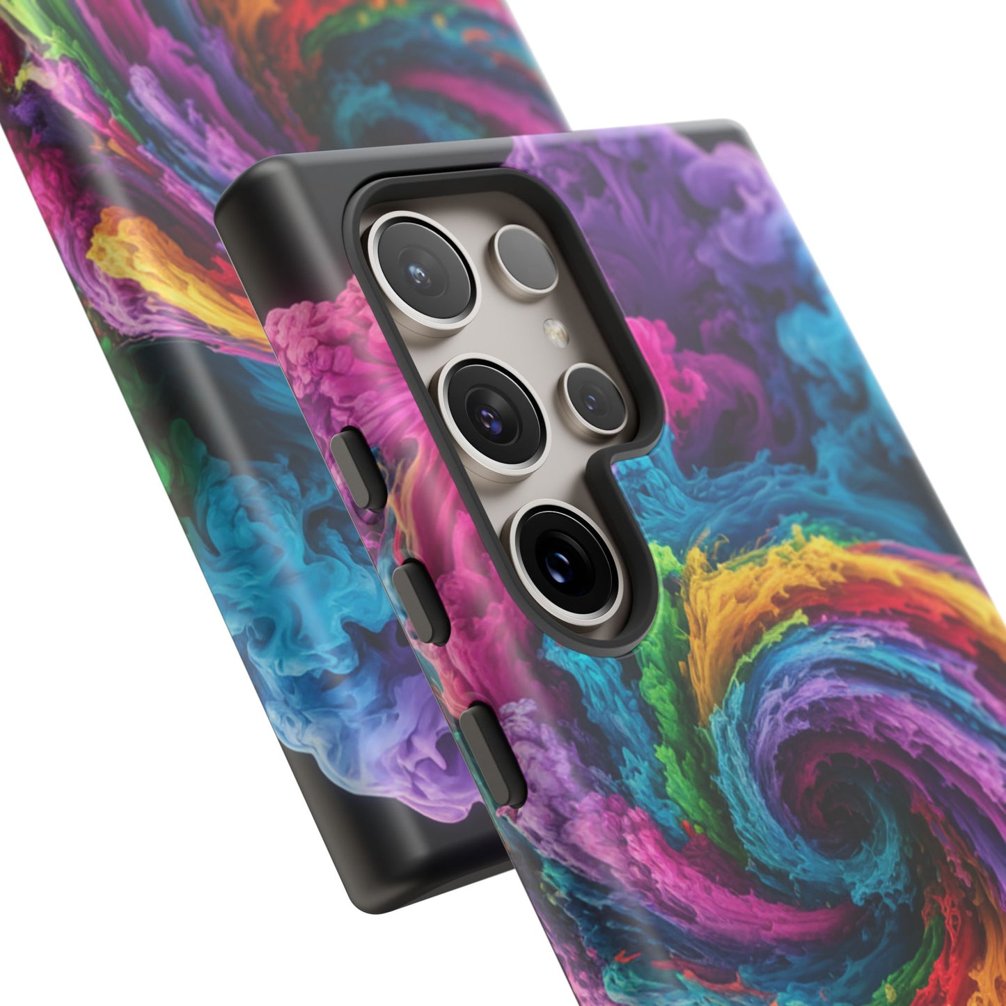 Phone Case - Colorful Swirl Design for Samsung Galaxy