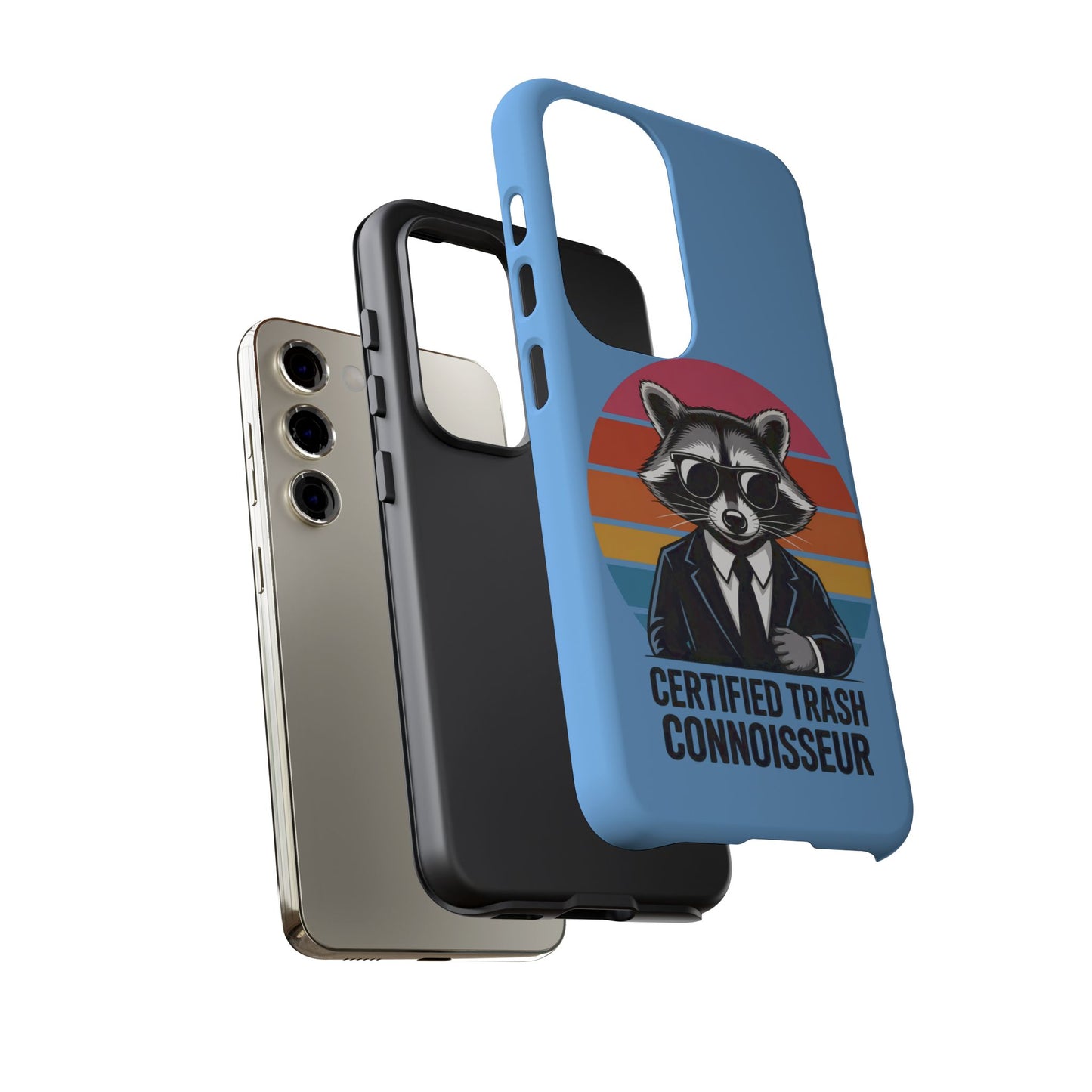 Certified Trash Connoisseur Phone Case - Fun & Stylish Protection for Animal Lovers