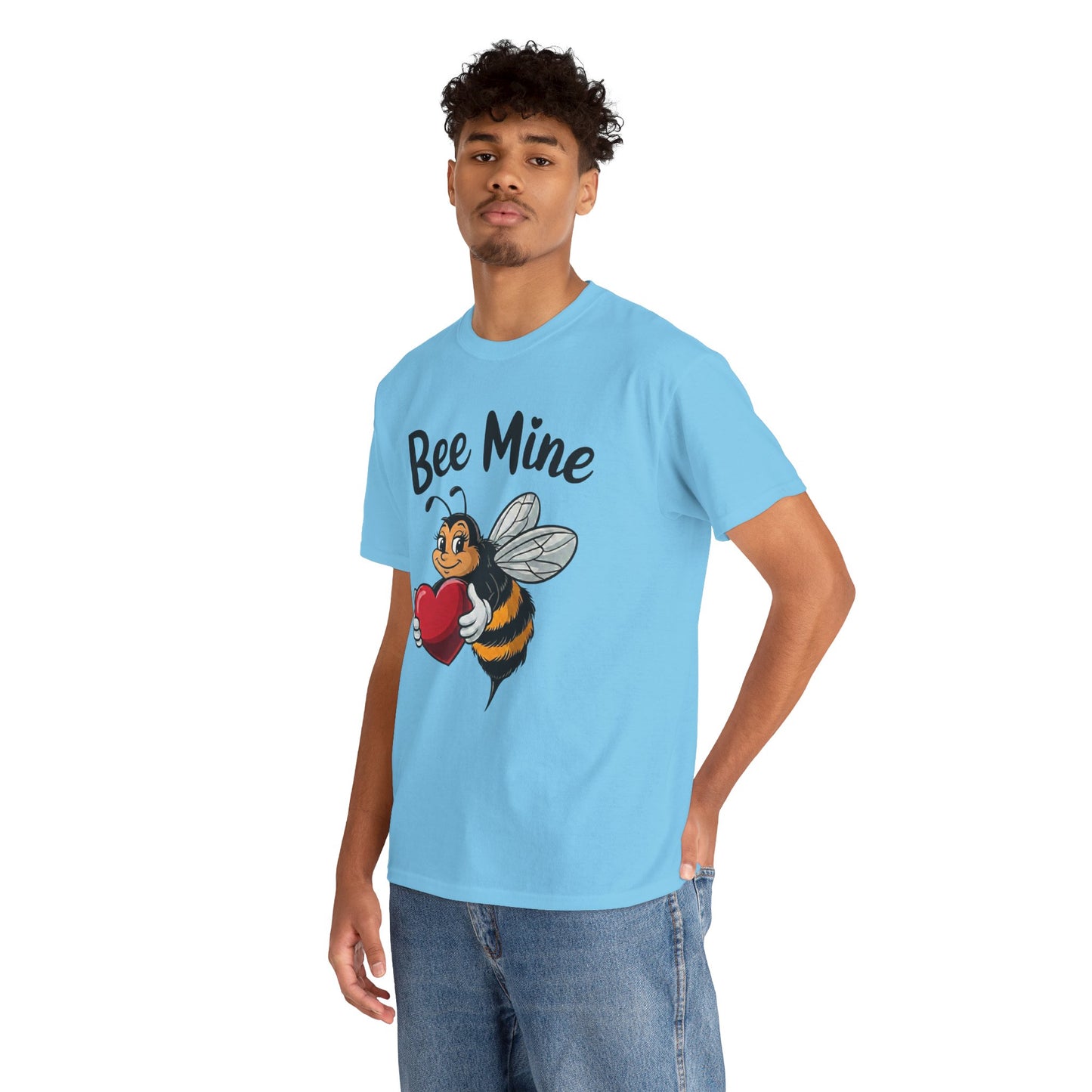 Bee Mine Shirt, Cute Valentine Shirt, Bee Love T Shirt, Funny Valentine Pun Tee, Heart Bee Graphic Shirt, Valentine Gift