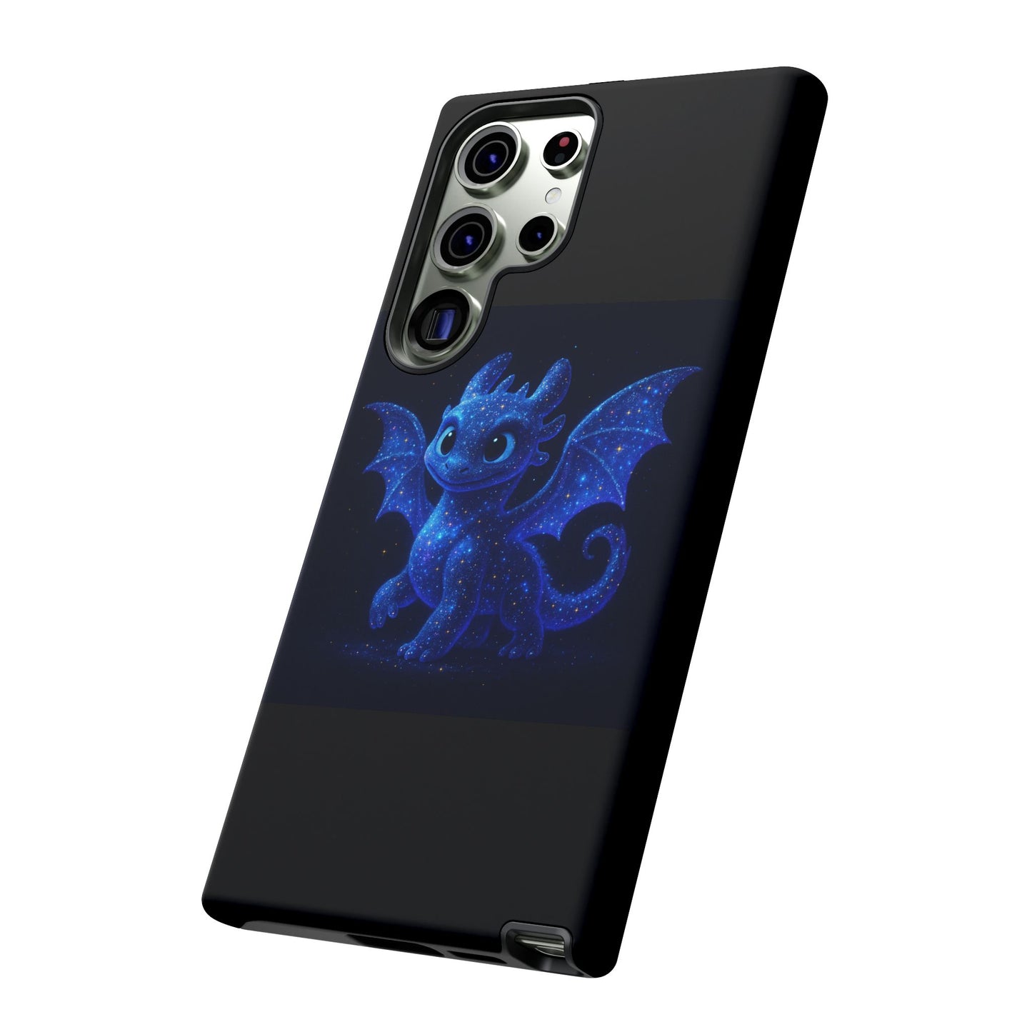 Galaxy Dragon Samsung Case - Fantasy Starry Night Art for Galaxy Phone | Cute Cosmic Dragon Phone Cover Gift for Her or Him