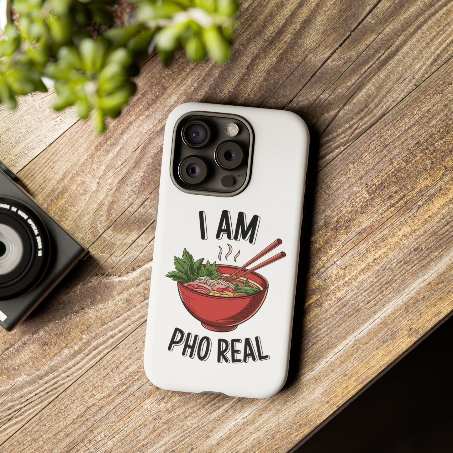 Pho Real Tough Phone Case Pho iPhone Case Foodie Phone Case