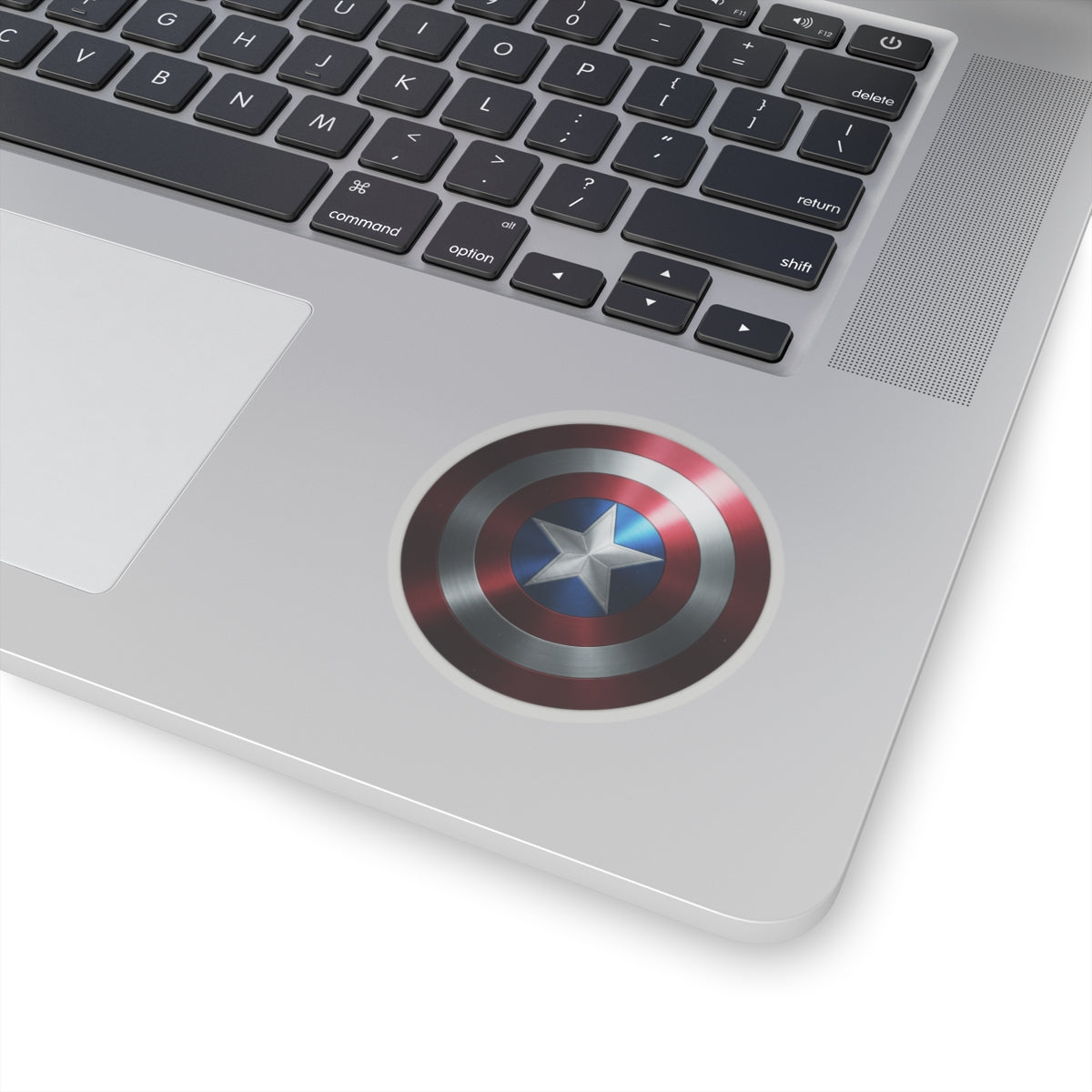 Captain America Shield Kiss-Cut Stickers - Perfect for Fans and Collectors