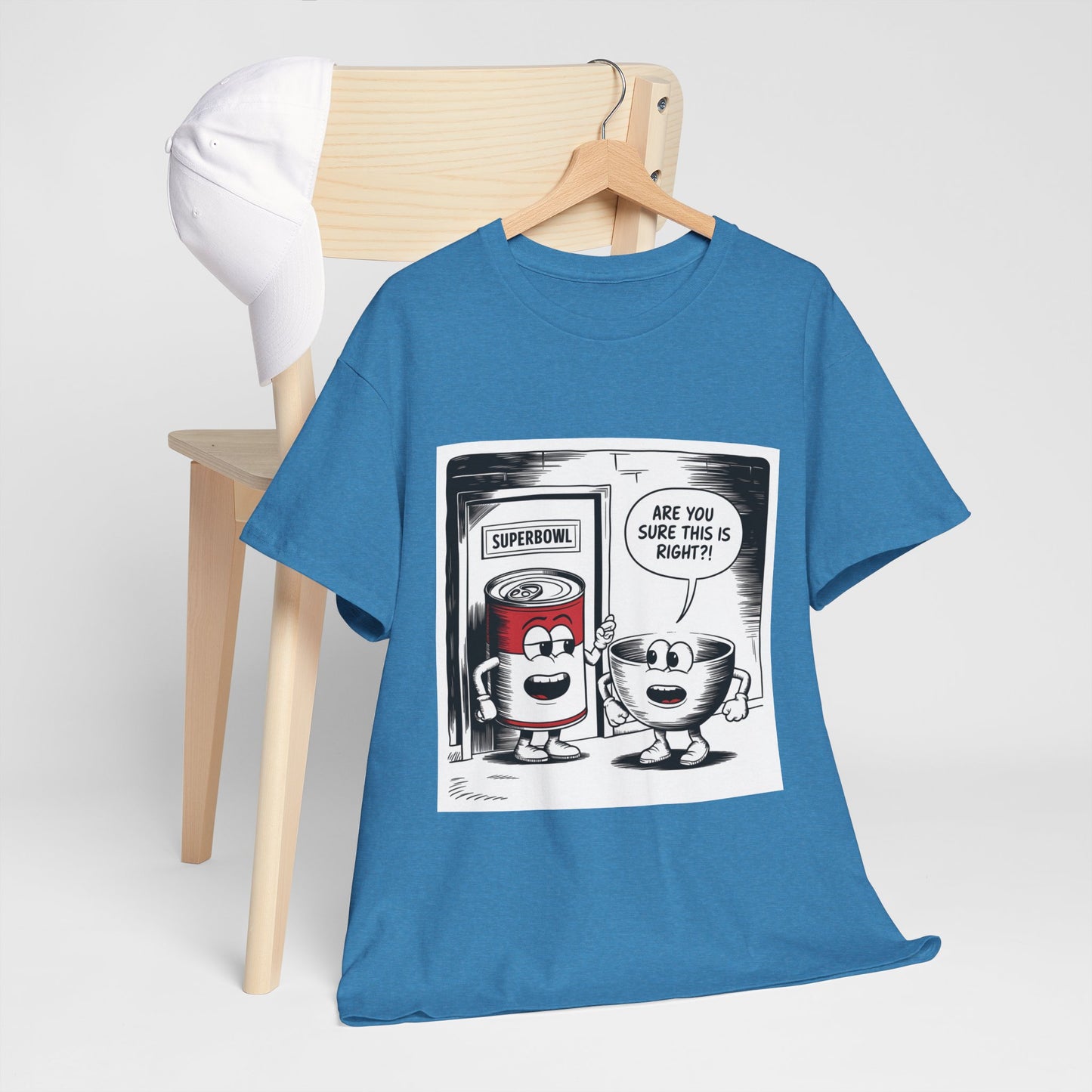 Comic Unisex Tee - Superbowl Design