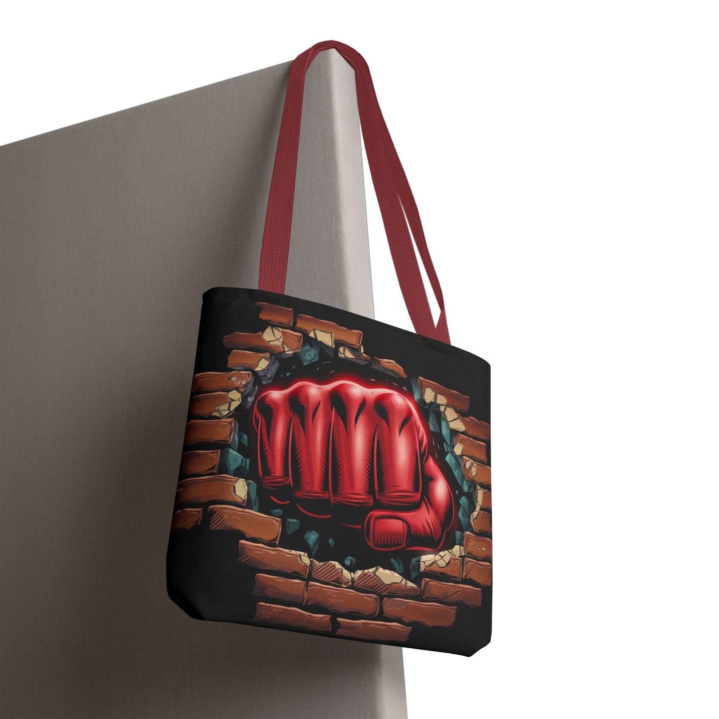 Red Fist Tote Bag