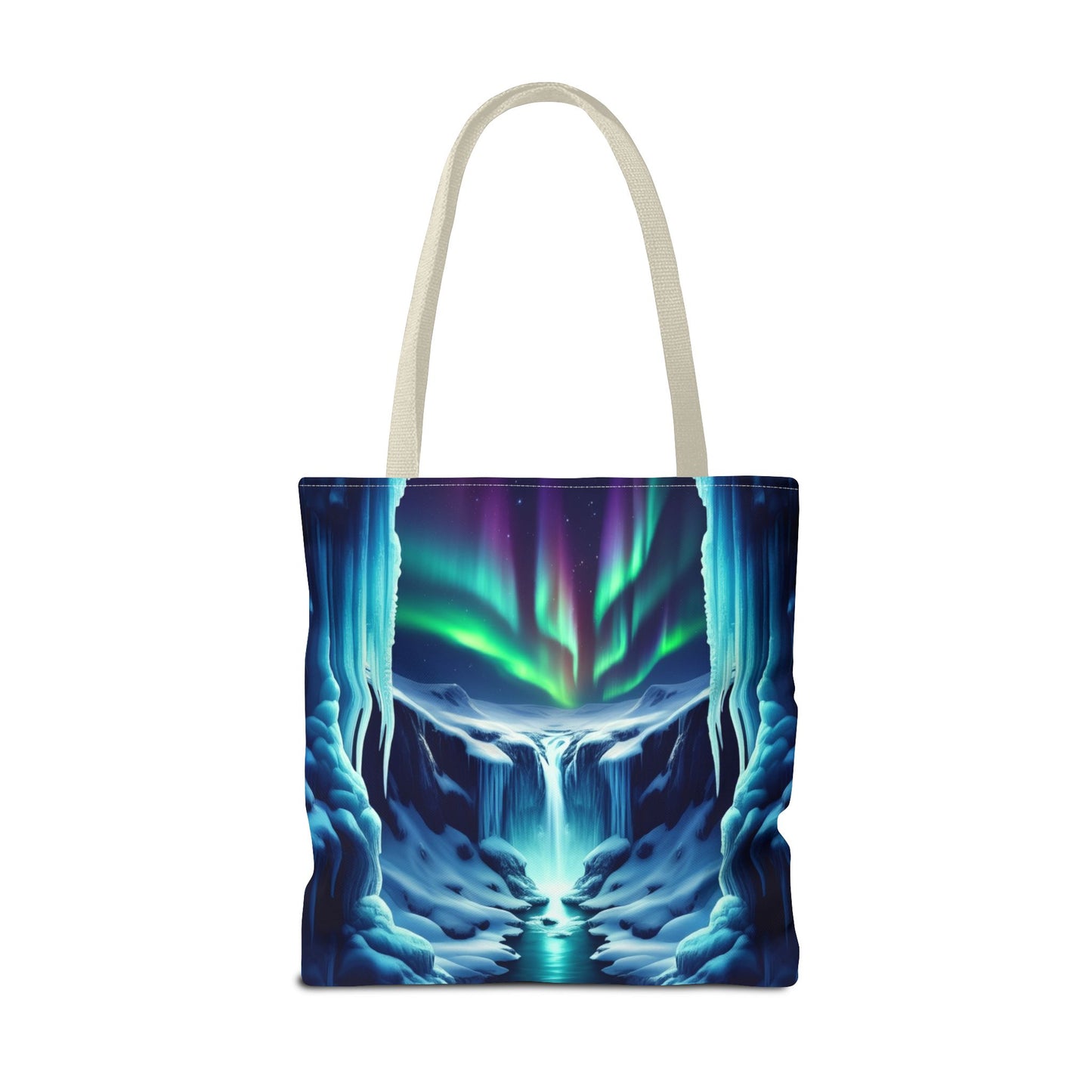 Icy Landscape Tote Bag