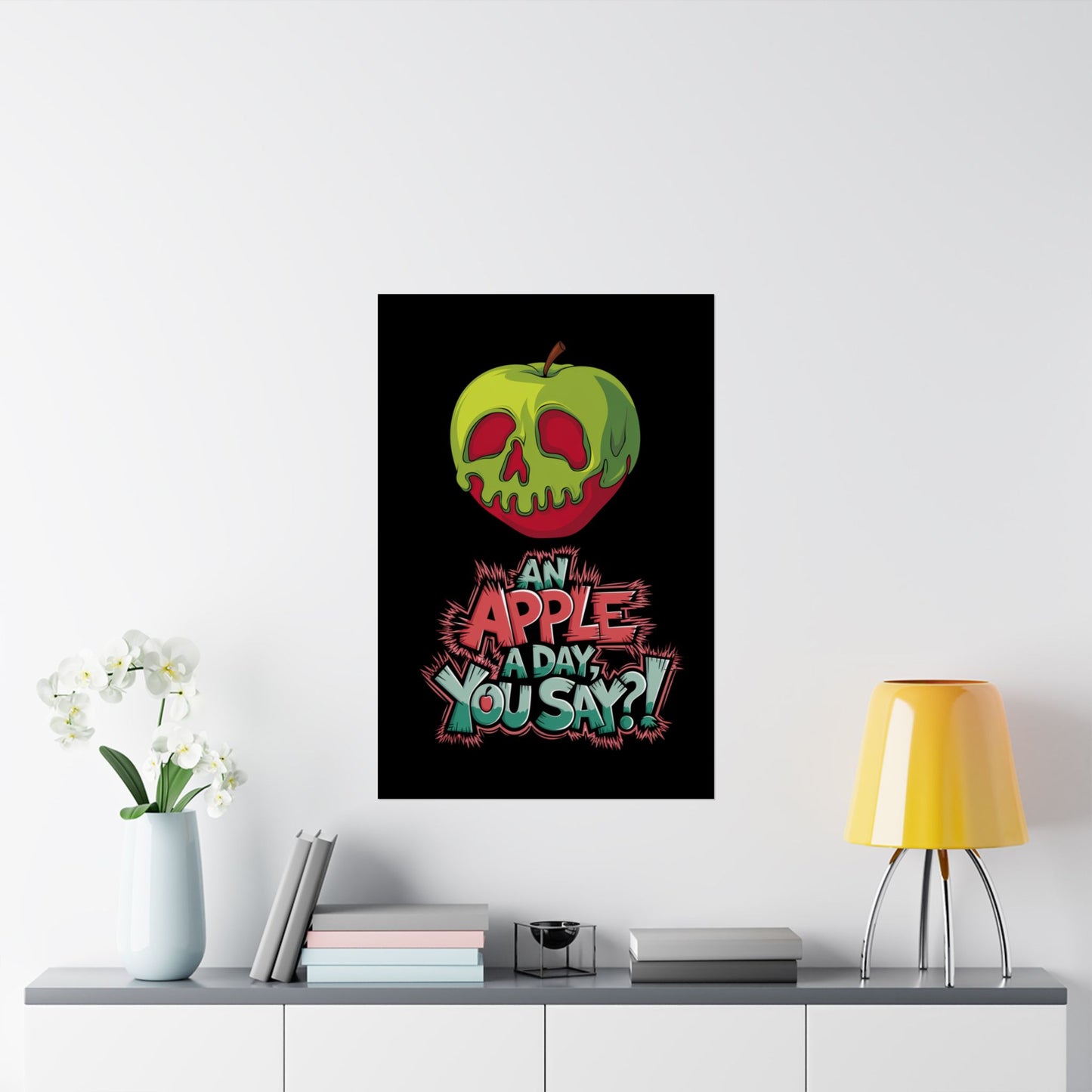 Vertical Poster - Poison Apple 'An Apple a Day You Say'
