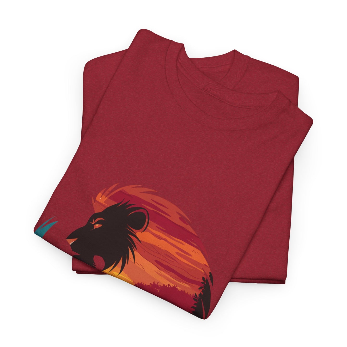 The Circle of Life Lion Shirt – Sunset Safari Wildlife Graphic Tee – Inspirational Nature T-Shirt for Animal Lovers & Adventure Fans
