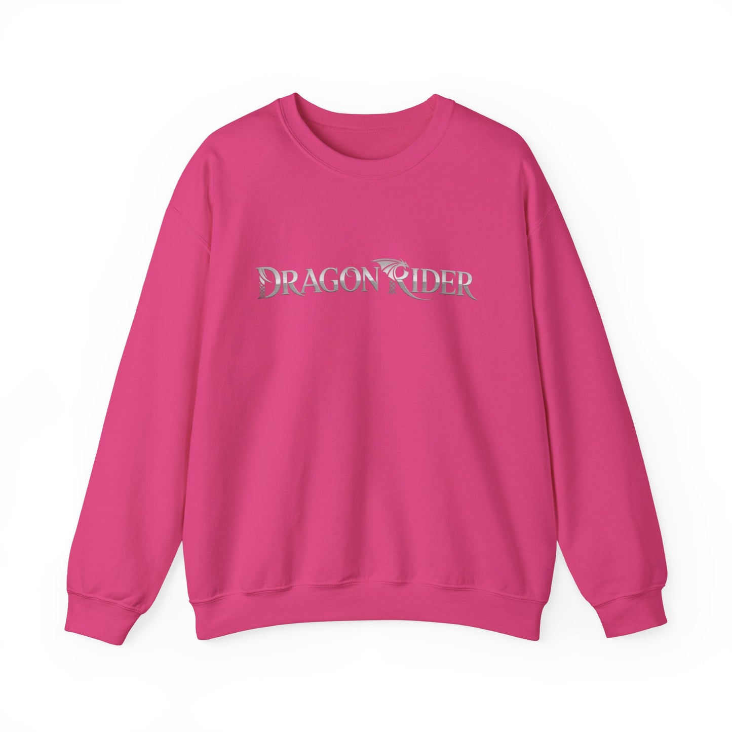 Dragon Rider Sweatshirt | Unisex Fantasy Gamer Crewneck | Nerdy Cozy Mythical Gift | Medieval Dragon Pullover | Geek Cosplay Style