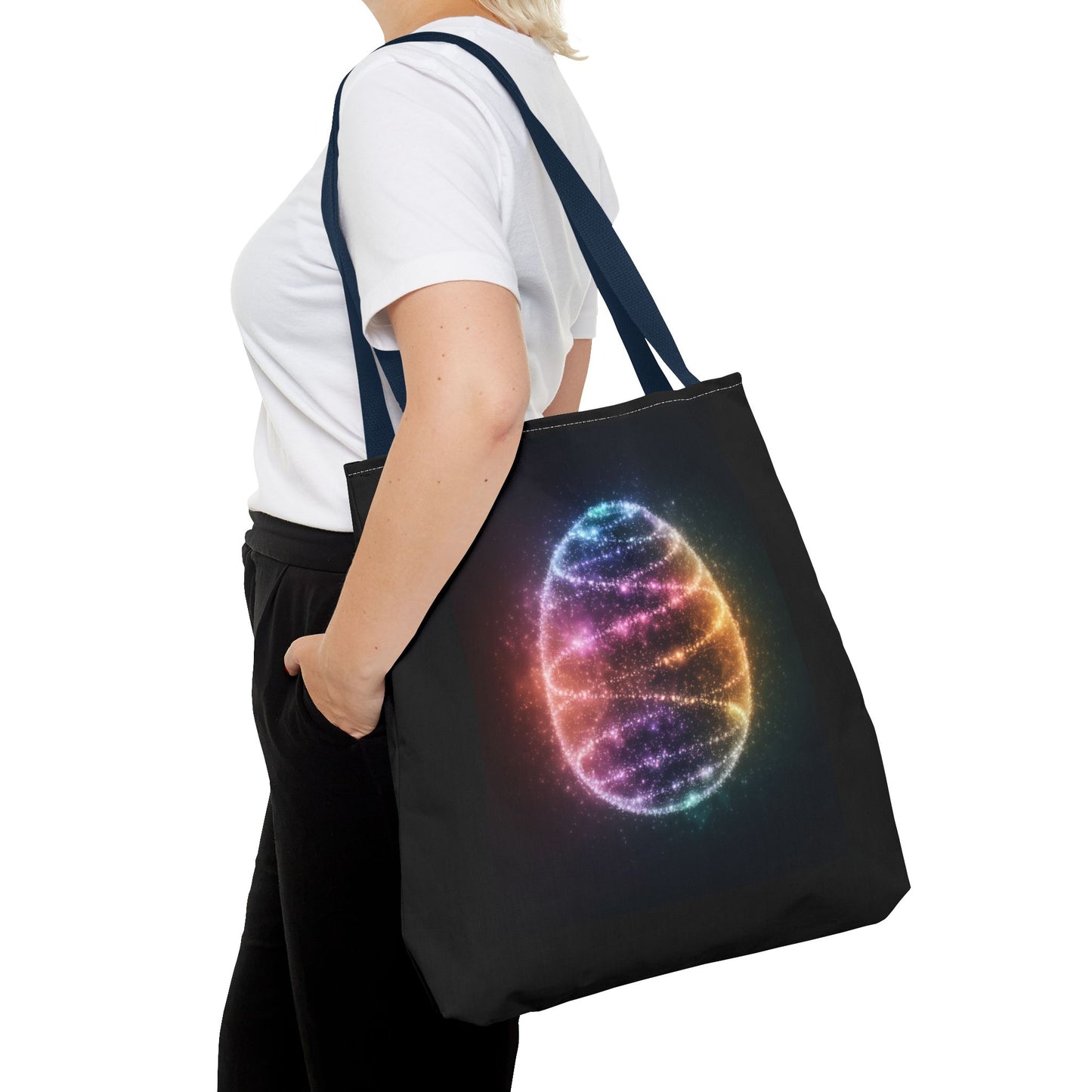 Bioluminescent Easter Egg Tote Bag