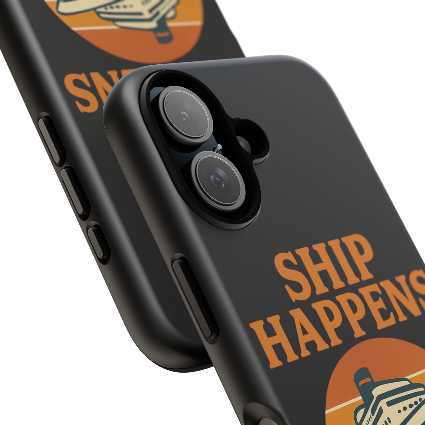 iPhone Case Ship Happens Sunset Cruise Case Gift for Travel Lovers Nautical Phone Case Cruise Accessory