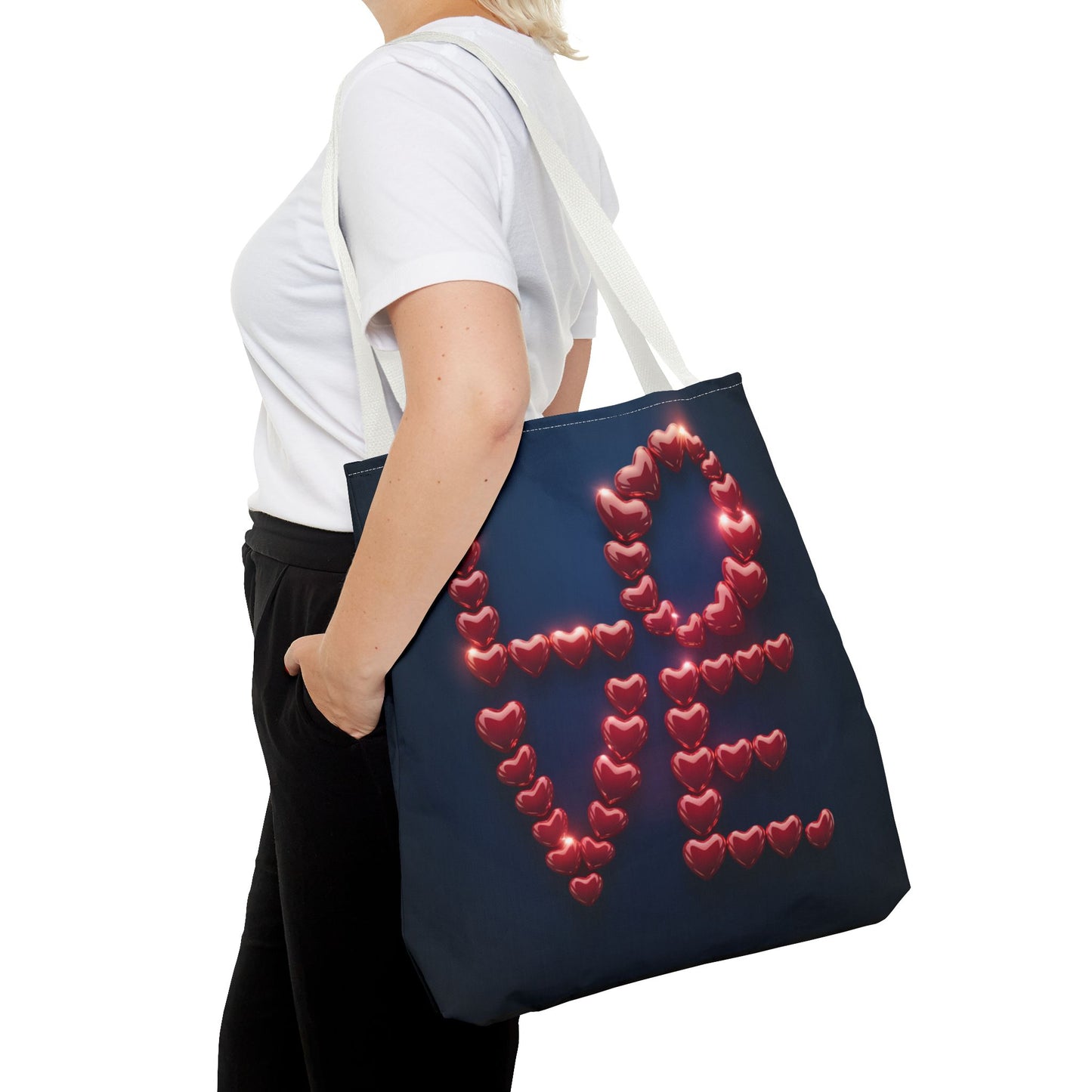 Love Hearts Tote Bag