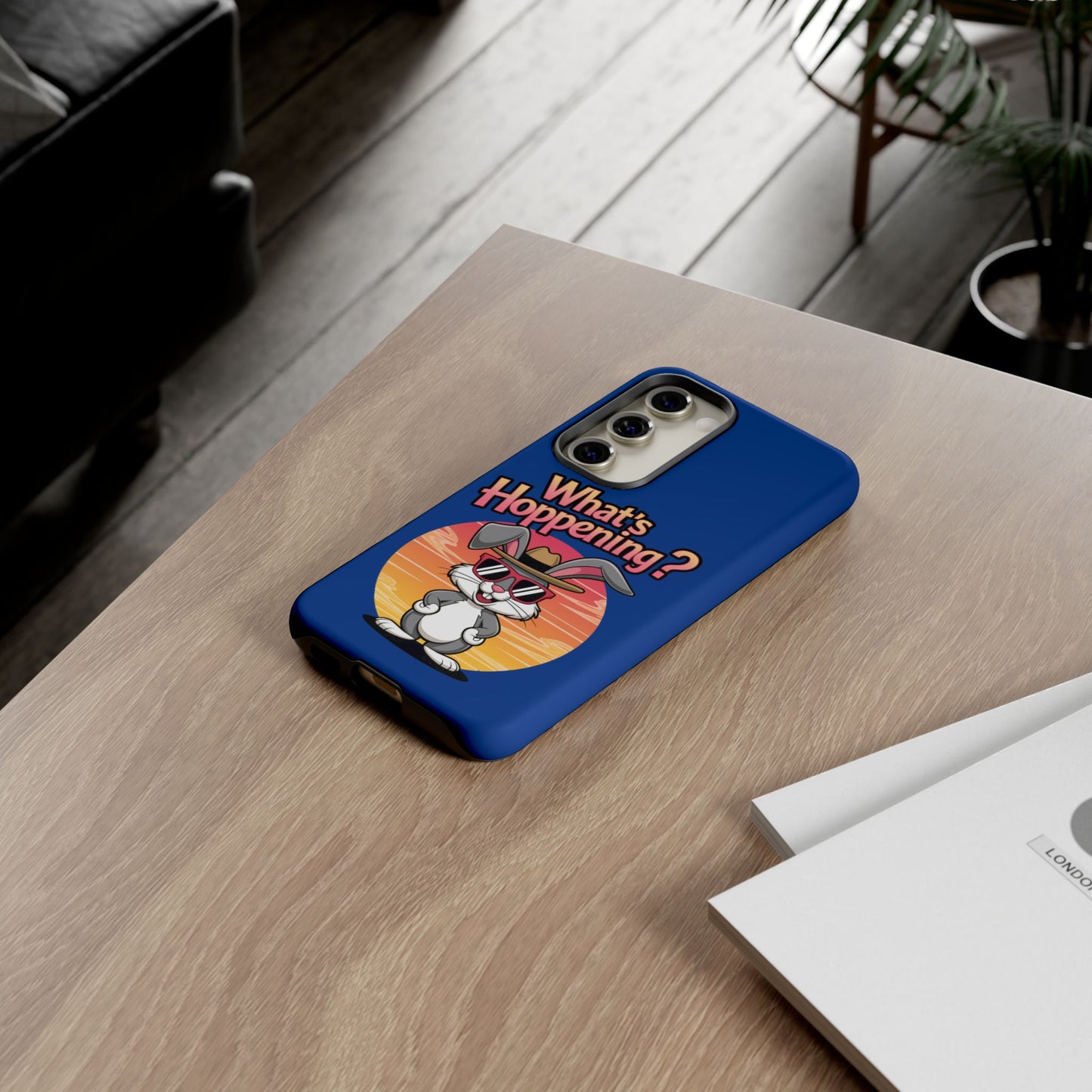 Samsung Case- Cool Bunny 'What's Hoppening'