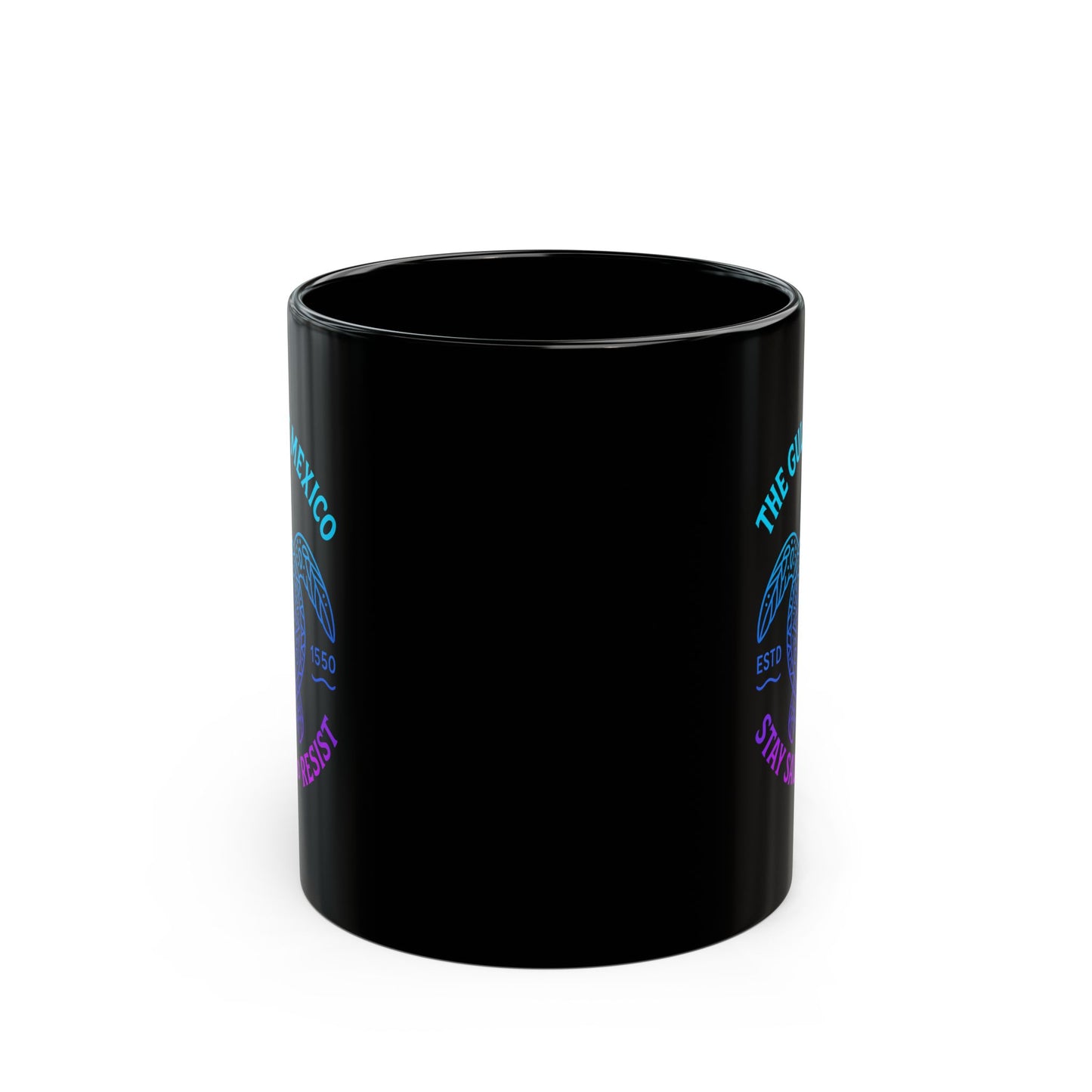 Gulf of Mexico Sea Turtle Mug - Stay Salty and Resist - Ocean Conservation Gift - Coastal Pride Coffee Cup - Nautical Vibes