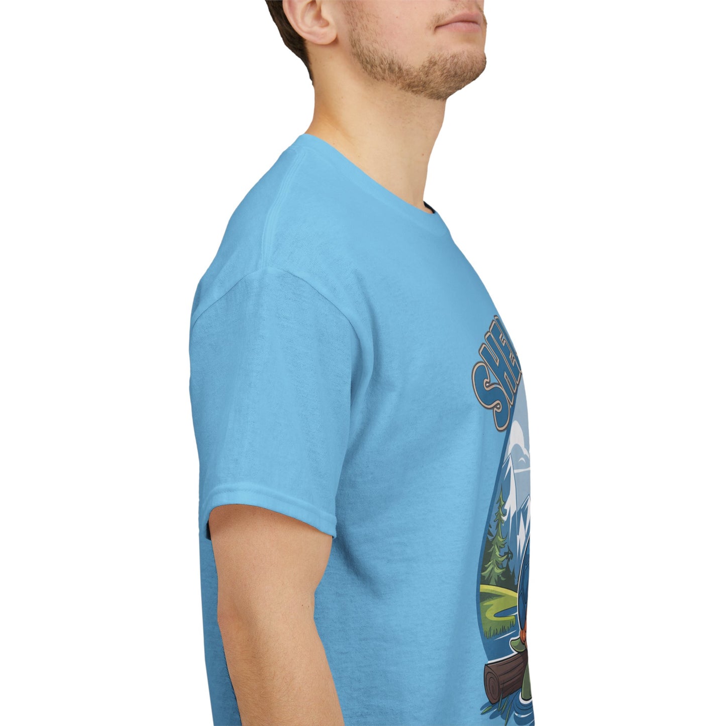 SHELL YEAH Turtle T-Shirt | Funny Cute Turtle Nature Graphic Tee | Handmade Animal Lover Gift | Eco Outdoor Adventure Shirt