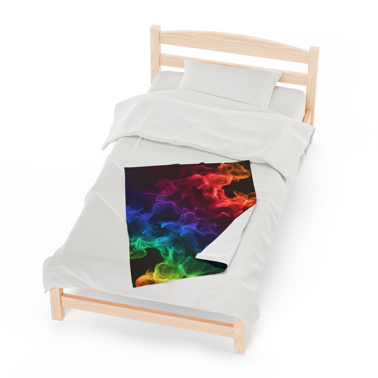Color Smoke Clash Blanket