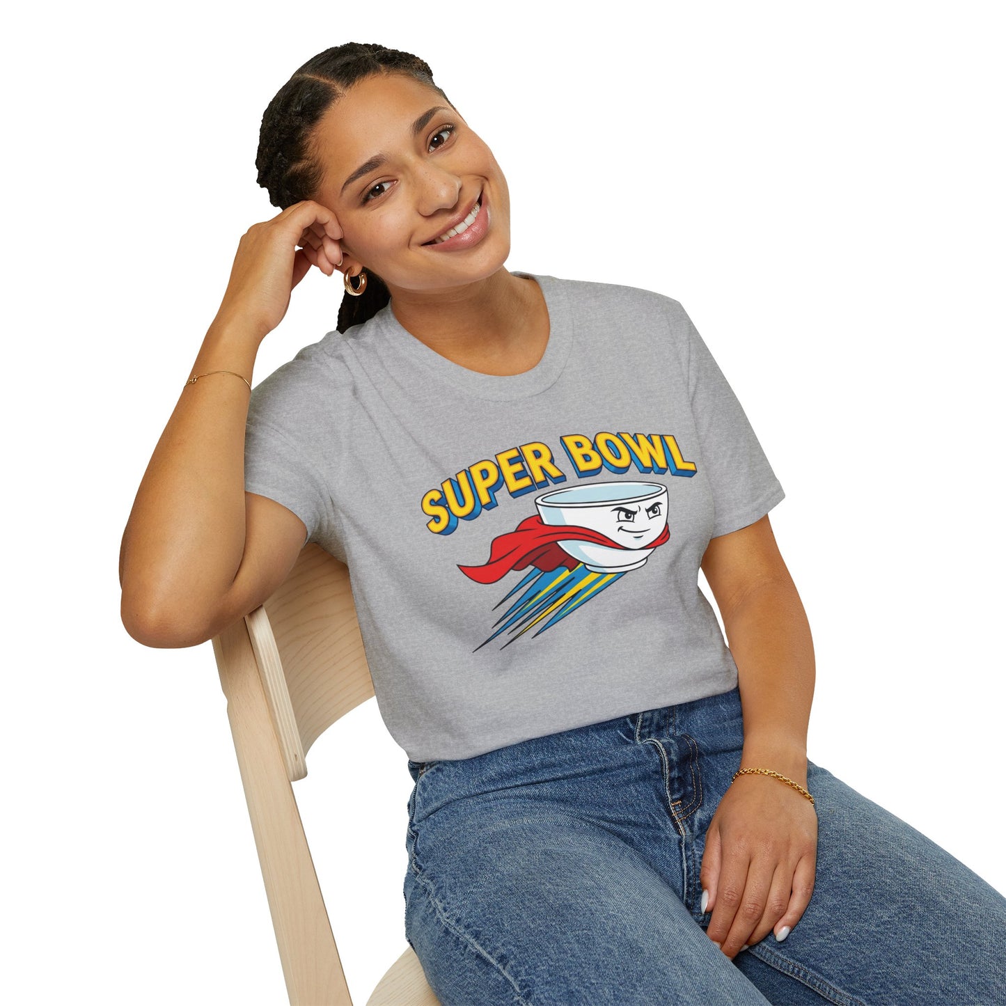Super Bowl Shirt, Funny Super Bowl T Shirt, Football Party Shirt, Game Day Tee, Bowl Pun Shirt, Super Bowl Party Shirt, Unisex Graphic Tee