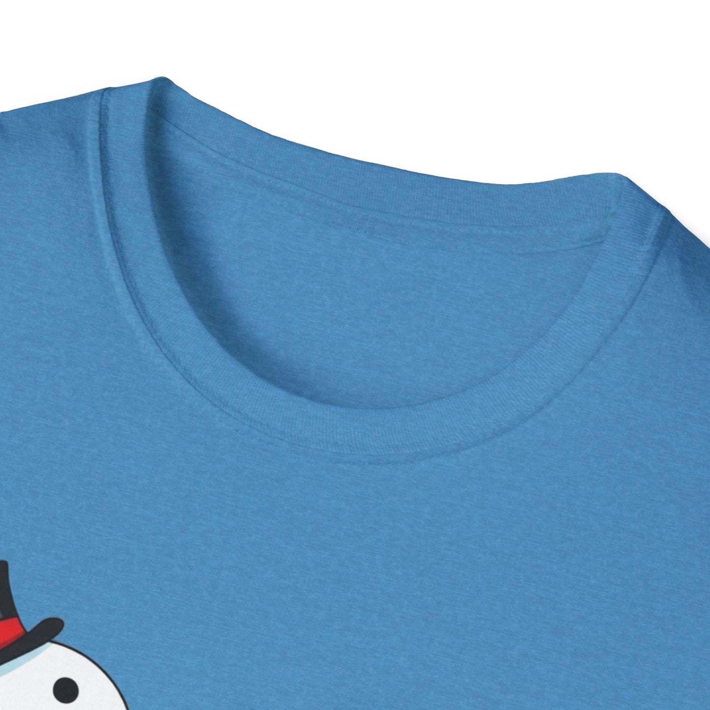 Snowman Pacman Christmas Shirt, Funny Gingerbread Men Tee, Cute Holiday Snowman T-Shirt, Christmas Humor Graphic Tee, Winter Holiday Shirt