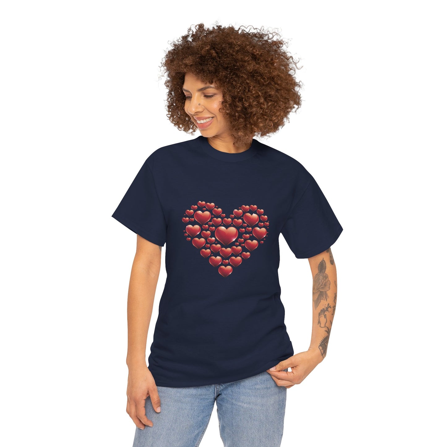 Heart Of Hearts Shirt, Minimal Valentine Shirt, Red Heart Graphic Tee, Love Aesthetic T Shirt, Valentine Gift Shirt