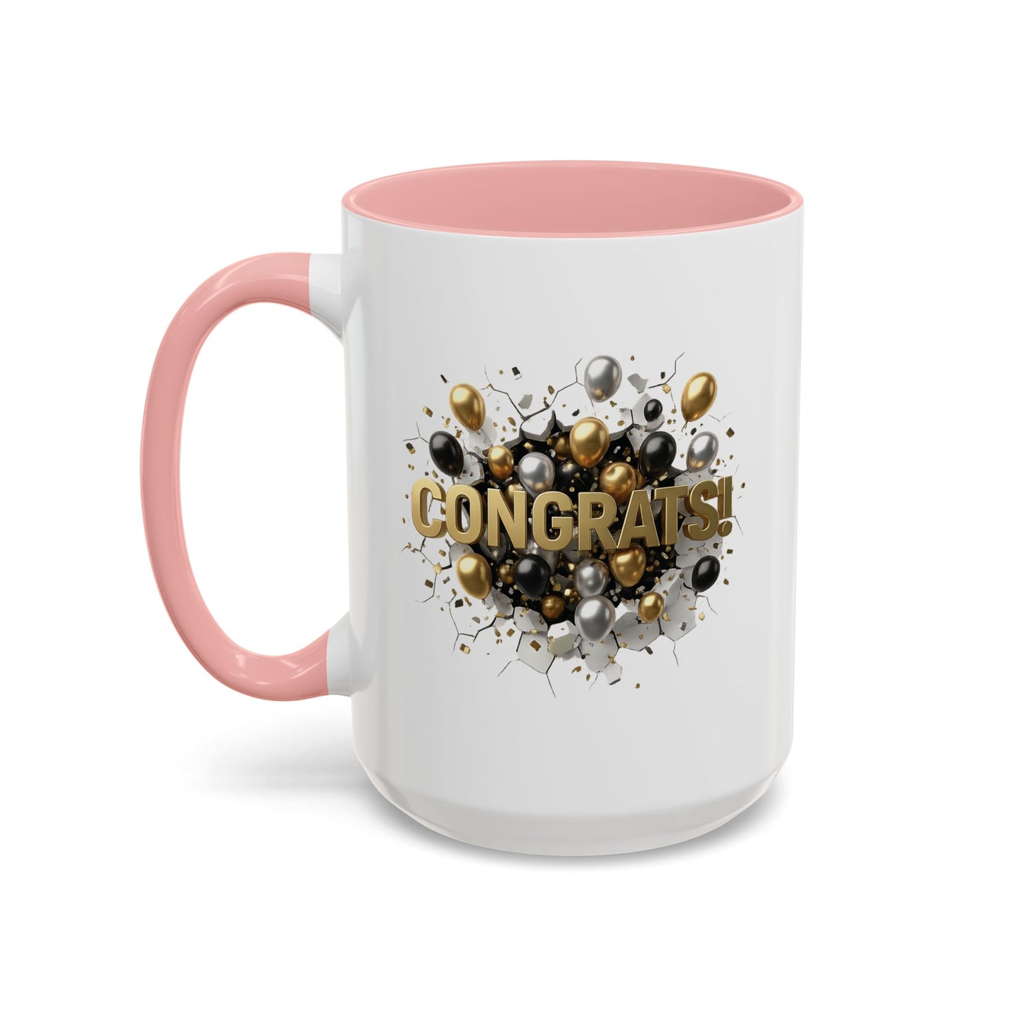 Personalized Congrats Mug, Custom Graduation Gift, Promotion Coffee Cup, New Dad Present, Teacher Appreciation Gift, Custom Name Cups