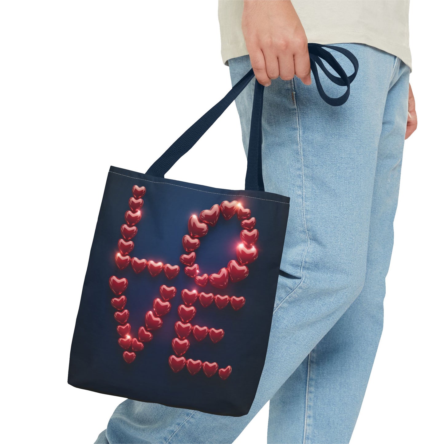 Love Hearts Tote Bag