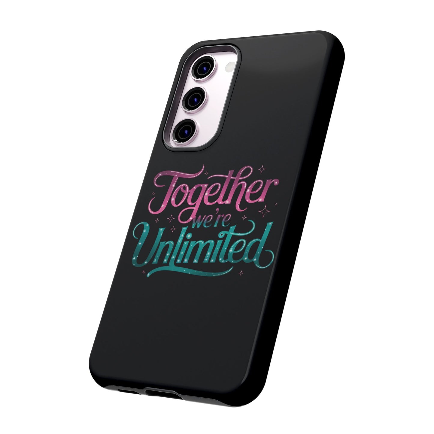 Samsung Case Musical Quote 'Together We're Unlimited' Musical Phone Case