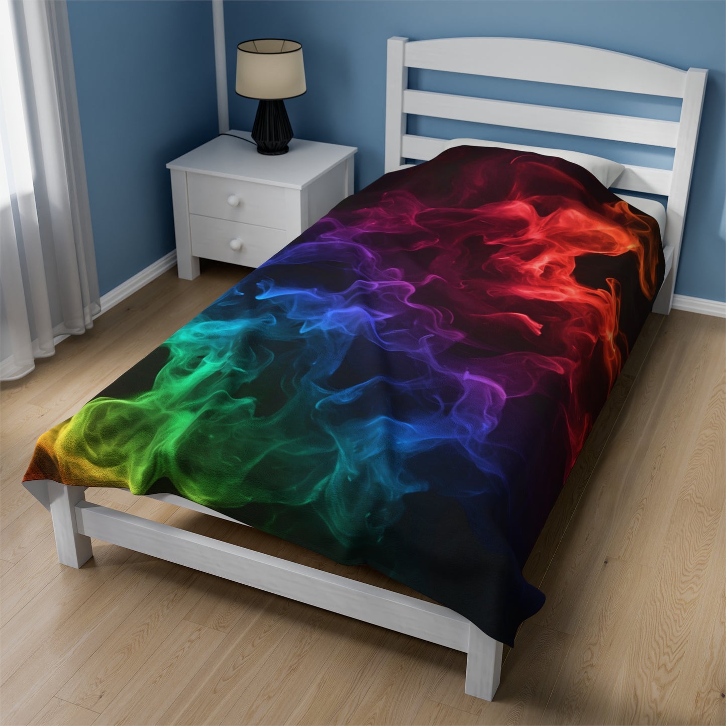 Color Smoke Clash Blanket