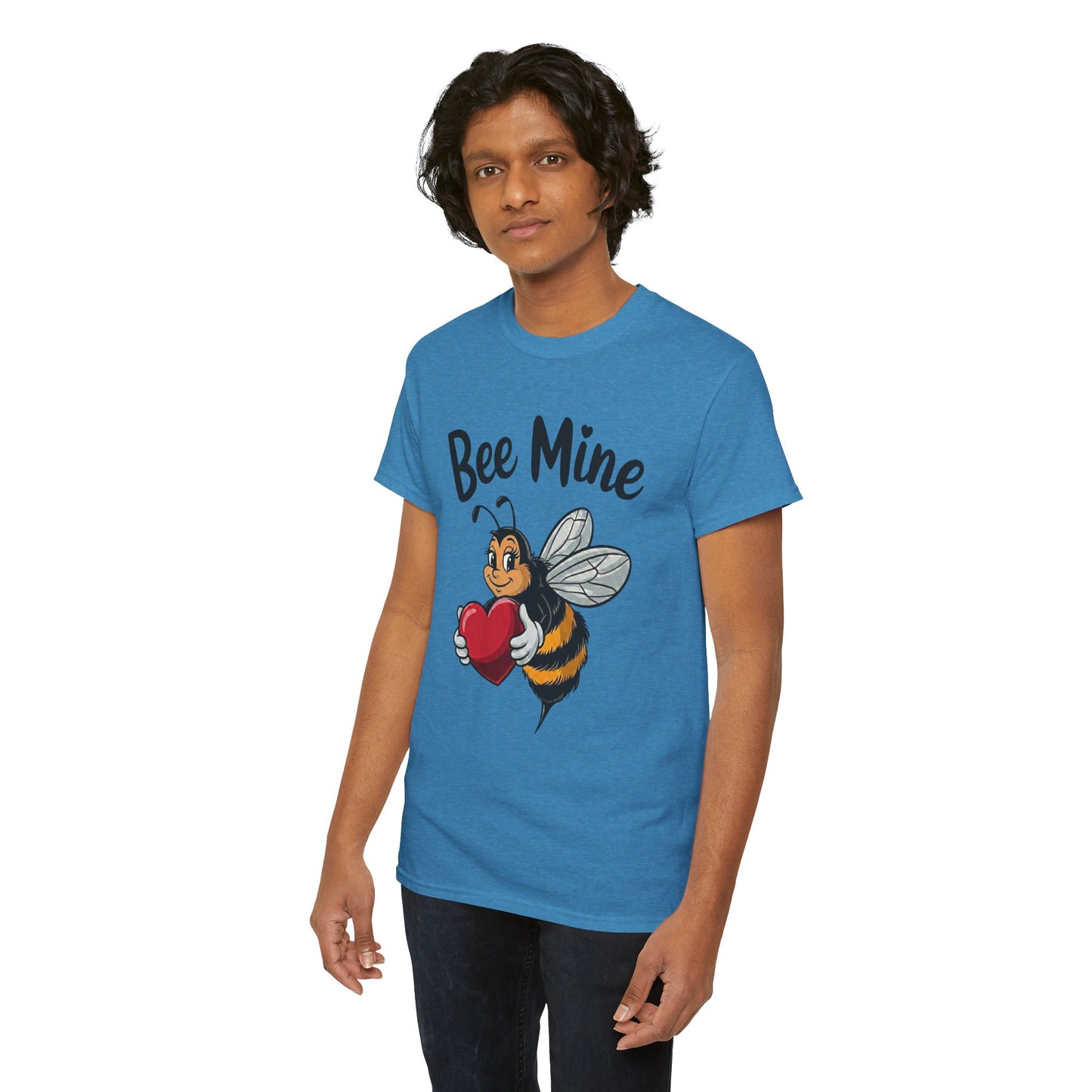 Bee Mine Shirt, Cute Valentine Shirt, Bee Love T Shirt, Funny Valentine Pun Tee, Heart Bee Graphic Shirt, Valentine Gift