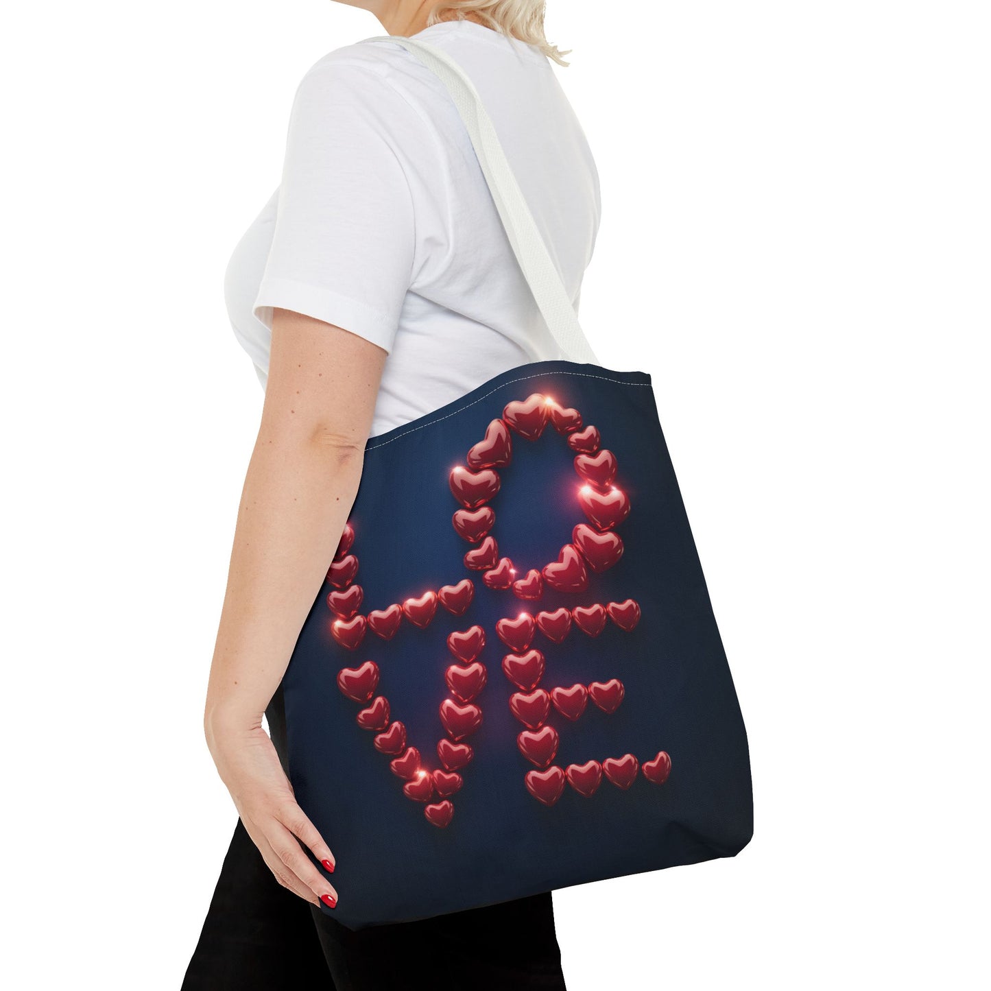 Love Hearts Tote Bag