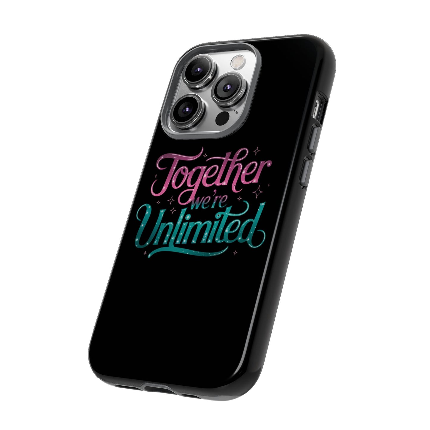 iPhone Case with Musical Quote Together We're Unlimited Musical Phone Case