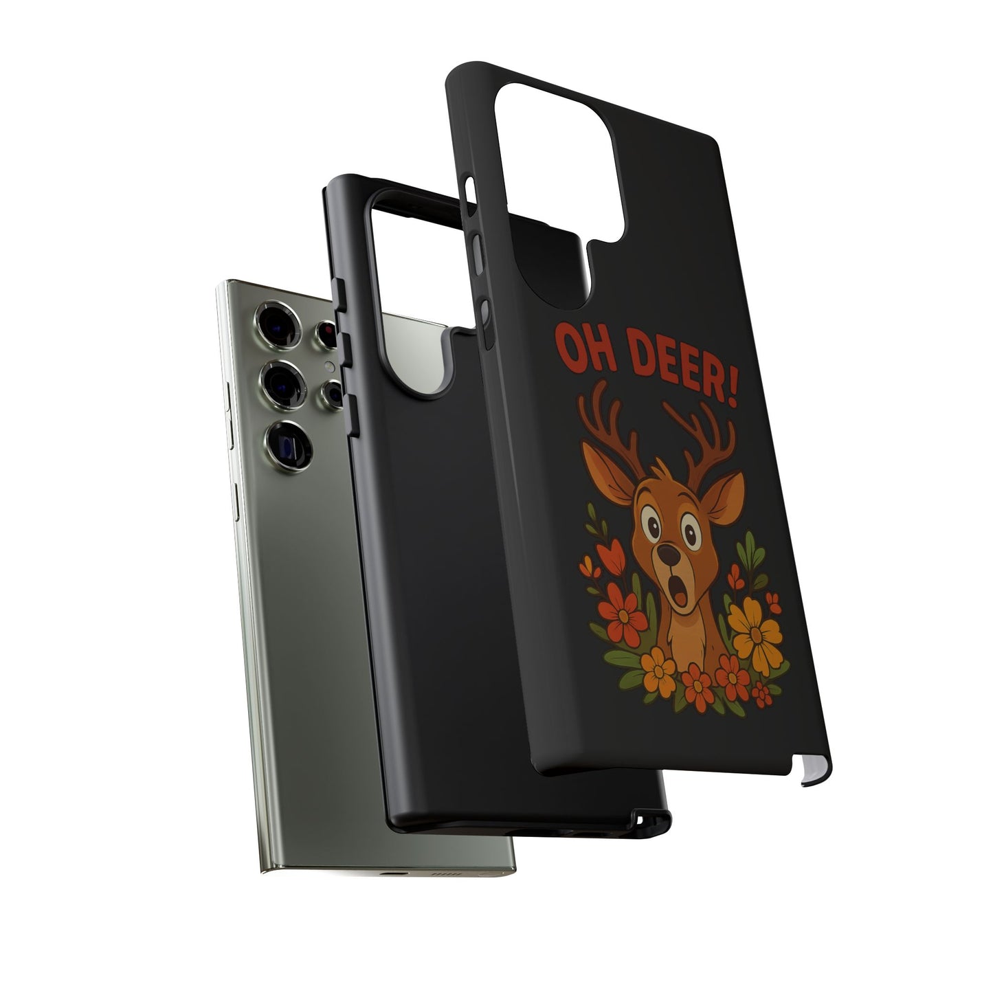 Samsung Phone Case Deer Galaxy Phone Case Nature Phone Accessory Gift for Animal Lovers Funny Case