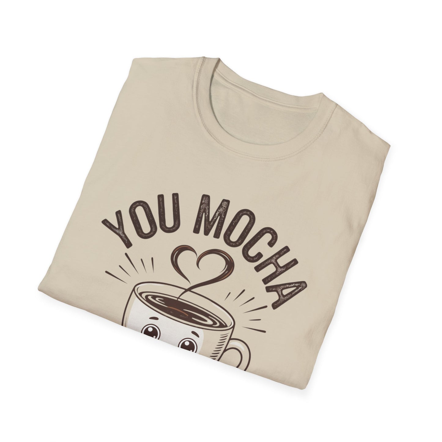 You Mocha Me Crazy T-Shirt - Cute Coffee Pun Graphic Tee - Funny Coffee Lover Shirt - Foodie Gift - Barista Humor Tee - Unisex XS-5XL