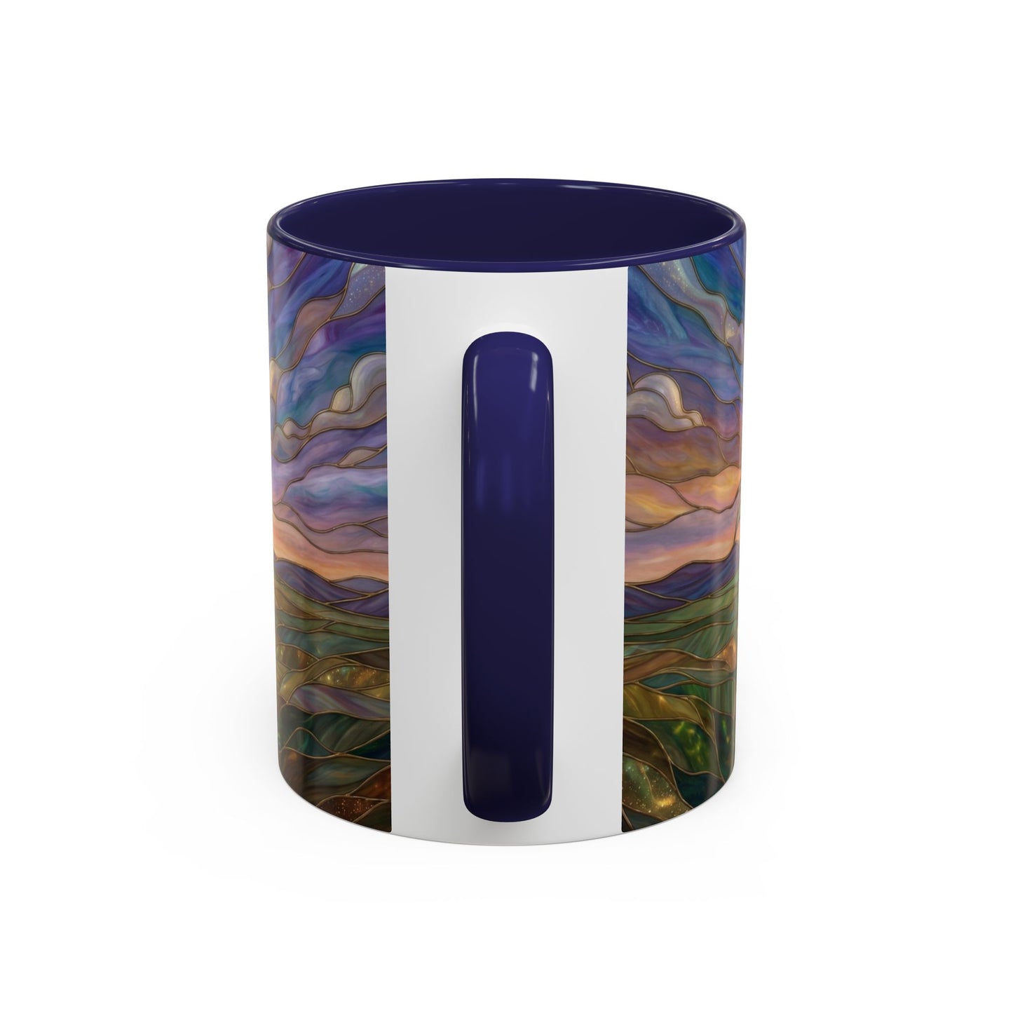 Stained Glass Horse Mug, Horse Coffee Mug, Running Horse Art Cup, Equestrian Gift Mug, Nature Art Mug, Horse Lover Gift
