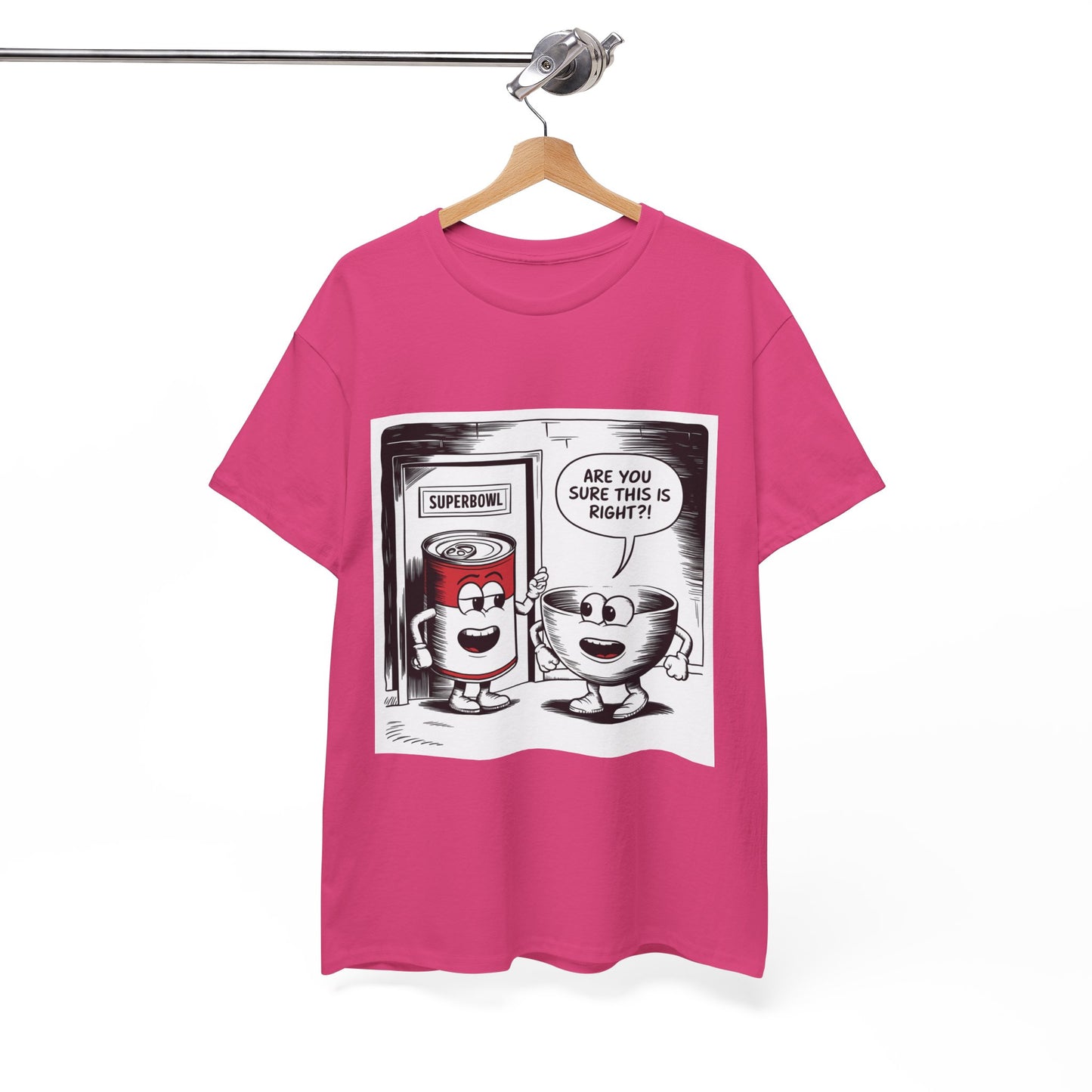 Comic Unisex Tee - Superbowl Design