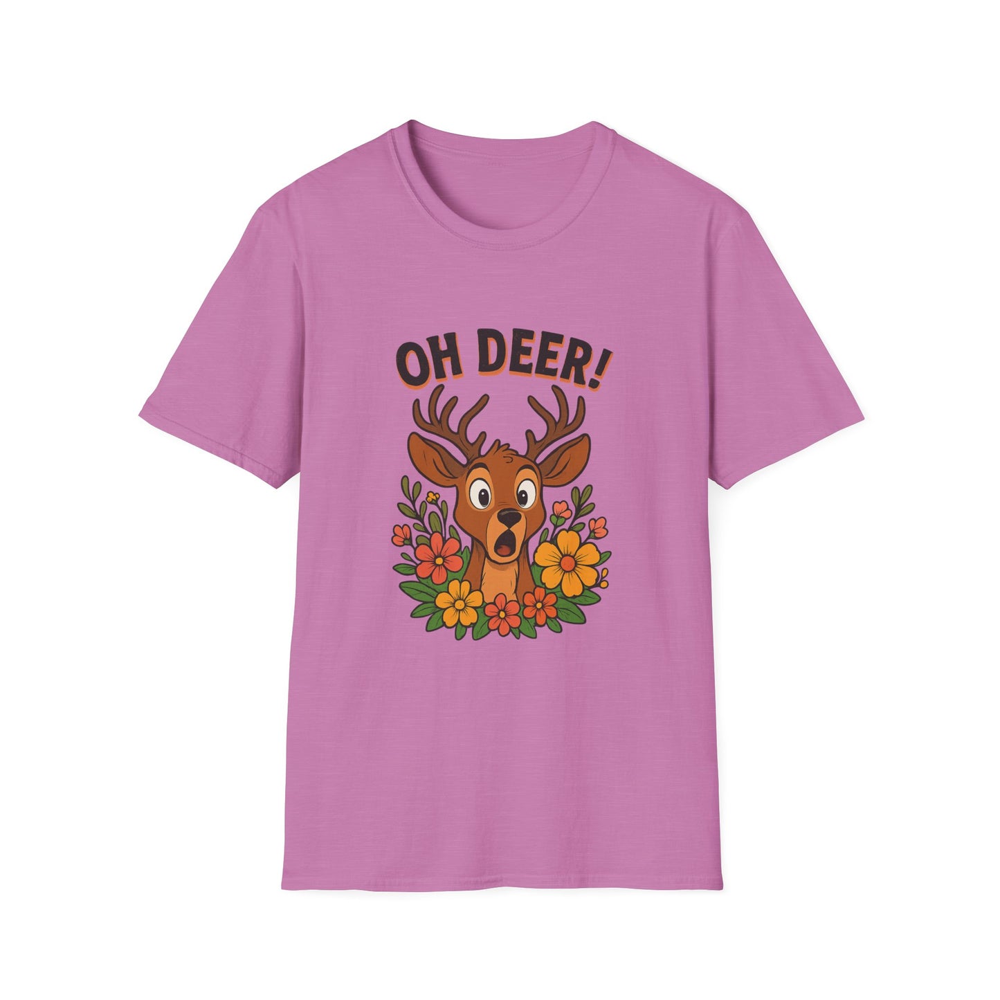 Oh Deer T-Shirt Animal Apparel Wildlife shirt Deer Tee Gift for Animal Lovers