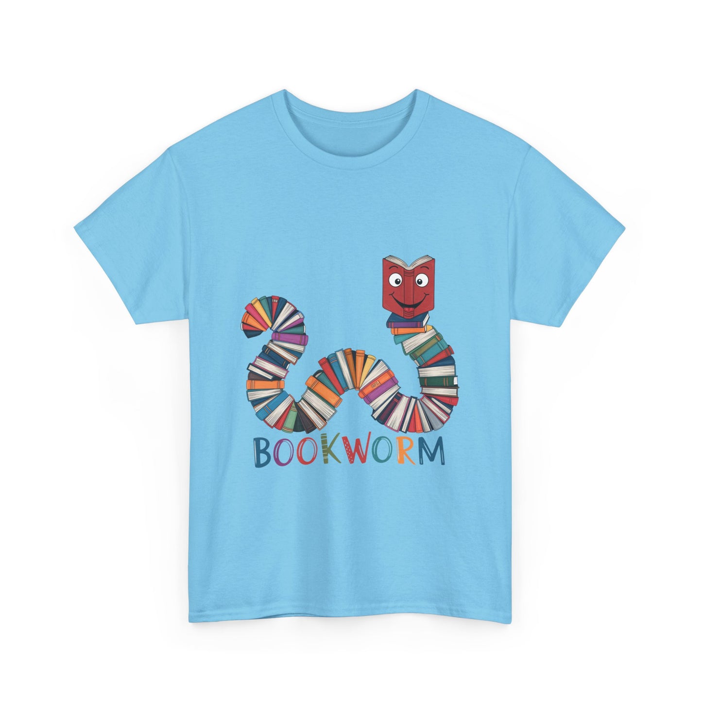 Cute Bookworm Shirt – Funny Reading Lover Tee – Teacher Gift – Kids Book Tee – Unisex Book Nerd Shirt – Book Club Graphic T-Shirt