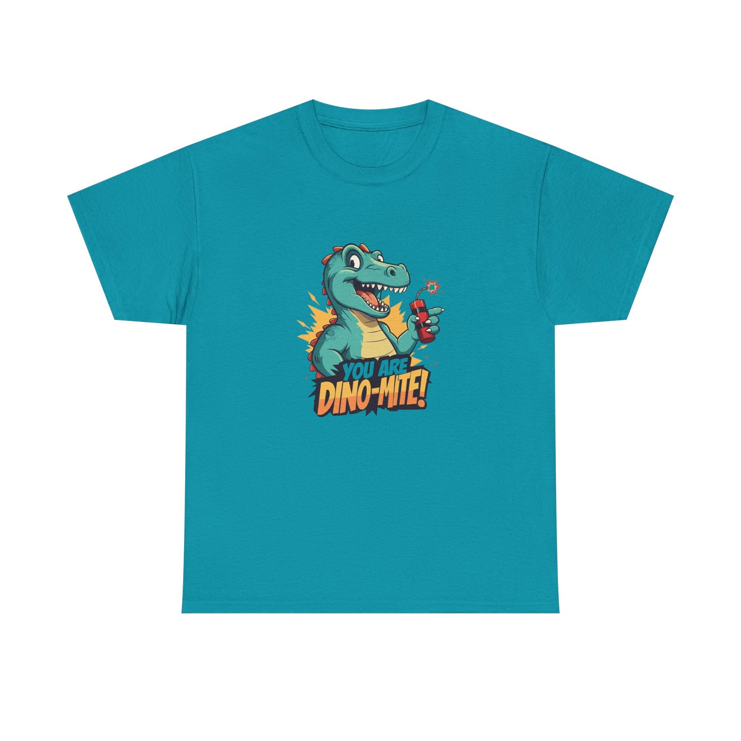 You Are Dino-Mite T-Shirt – Funny Dinosaur Graphic Tee | Cute T-Rex Shirt for Kids & Adults | Unisex Dino Lover Gift | Explosion Design