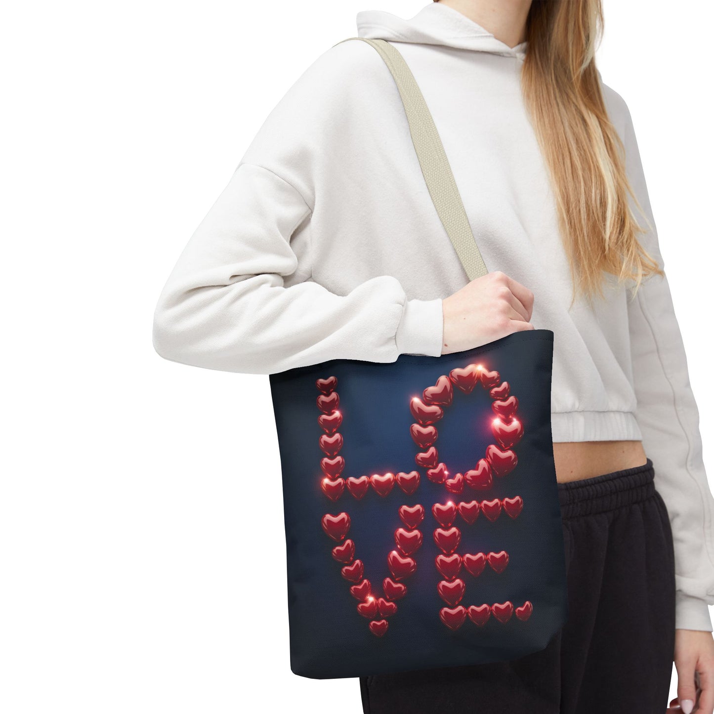 Love Hearts Tote Bag