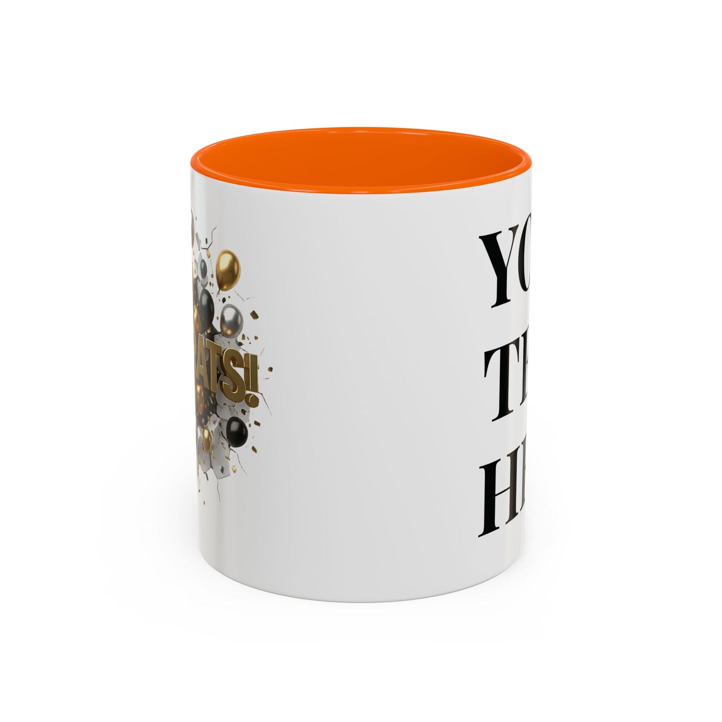 Personalized Congrats Mug, Custom Graduation Gift, Promotion Coffee Cup, New Dad Present, Teacher Appreciation Gift, Custom Name Cups