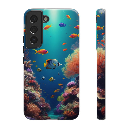 Coral Reef Tough Samsung Galaxy Phone Case