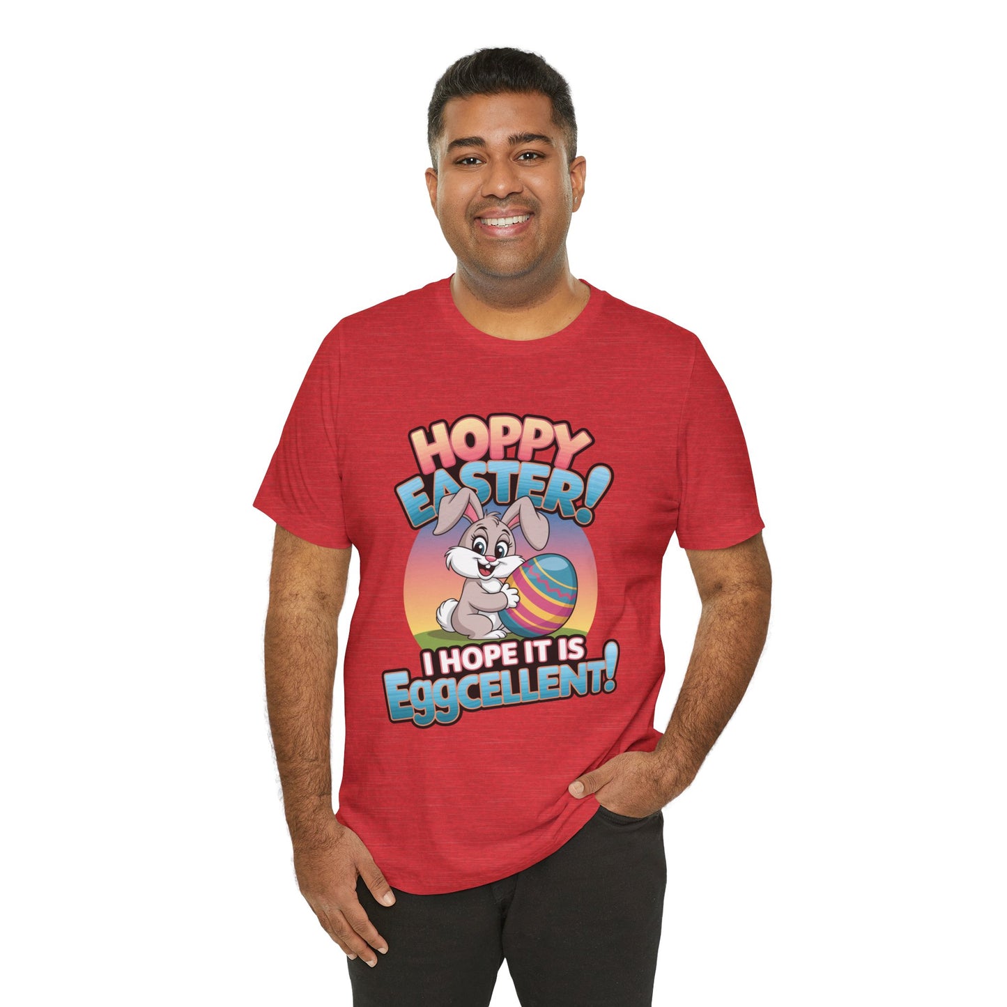 Happy Easter Unisex Tee Easter Shirt Easter Bunny T Shirt Easter Apparel Easter Bunny Outfit