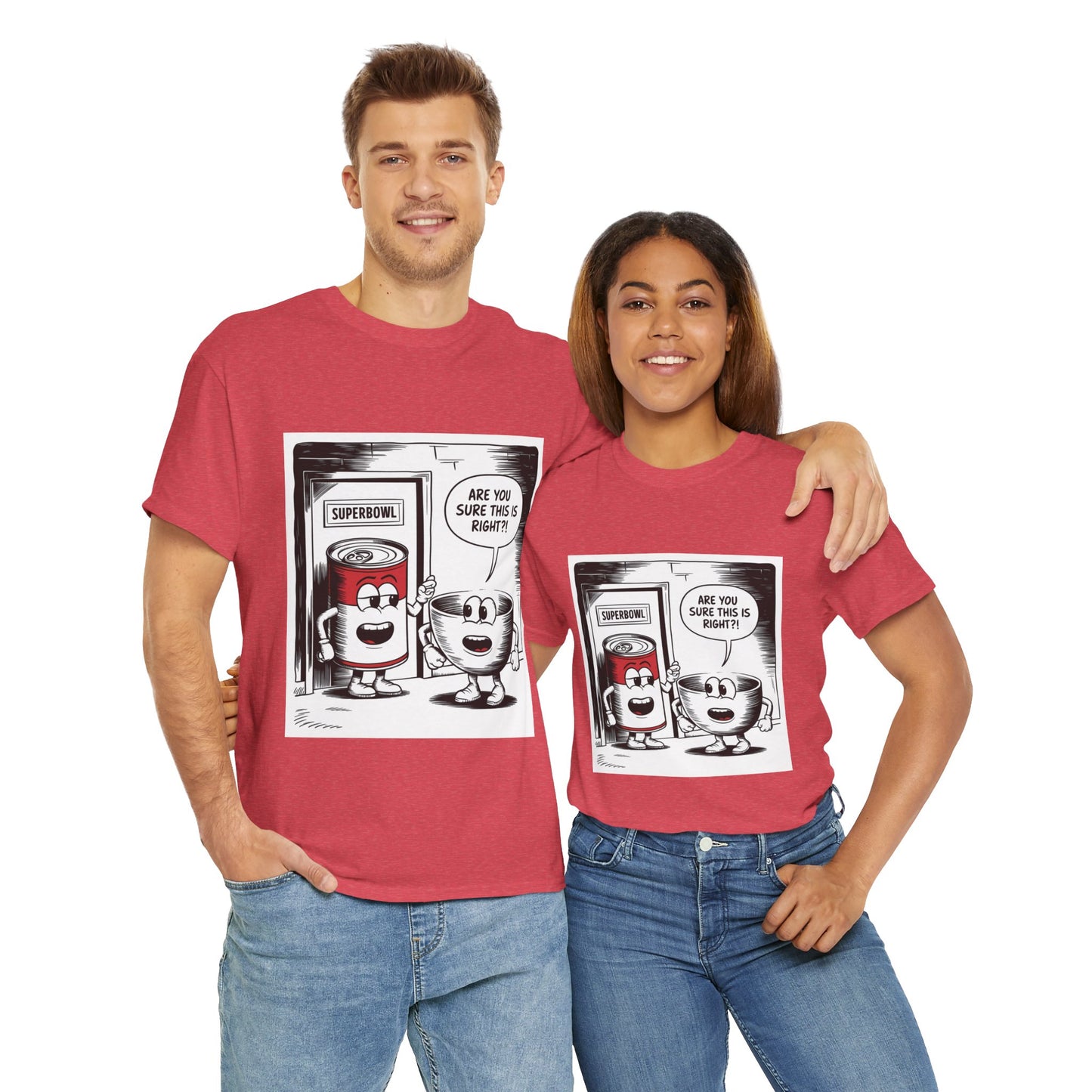 Comic Unisex Tee - Superbowl Design