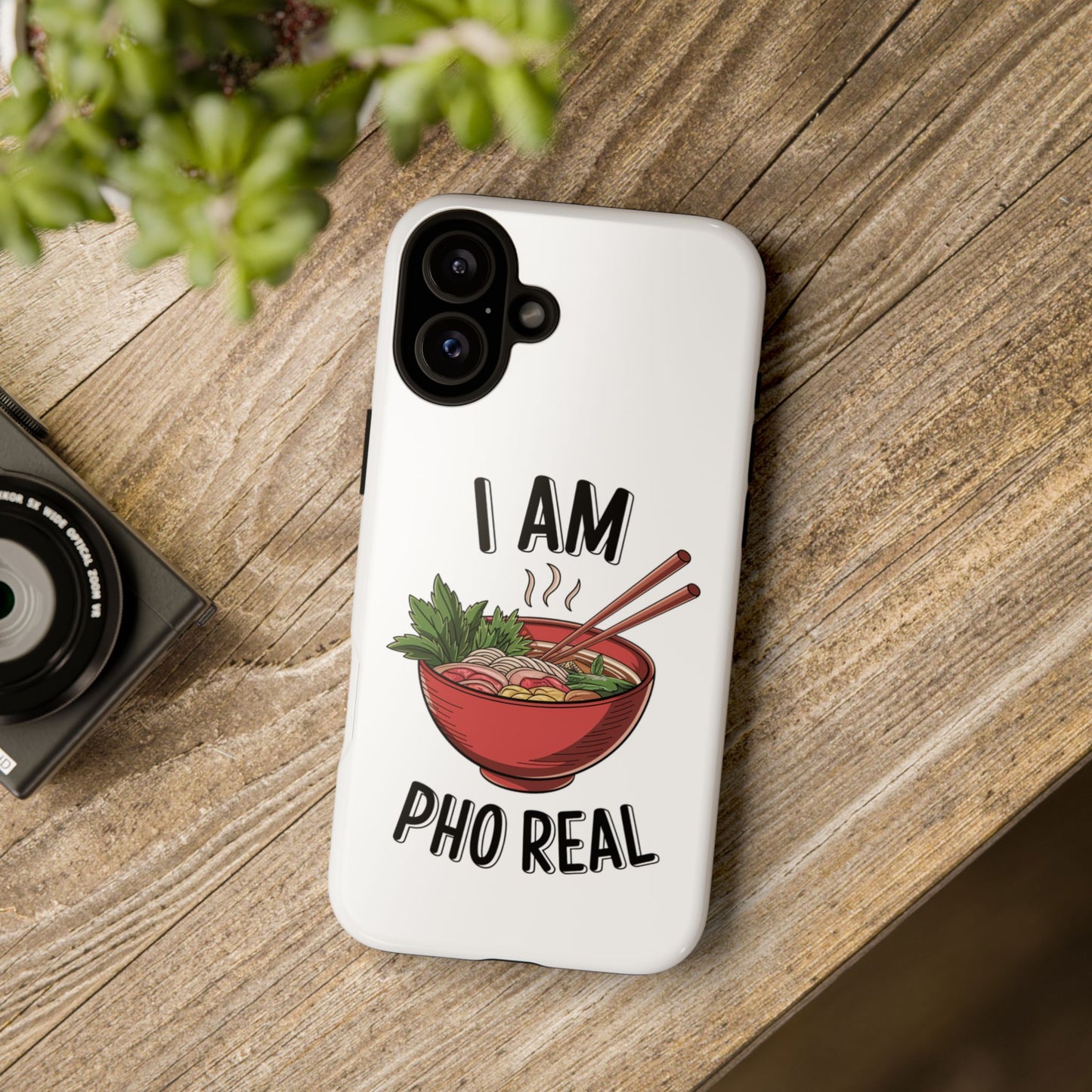 Pho Real Tough Phone Case Pho iPhone Case Foodie Phone Case