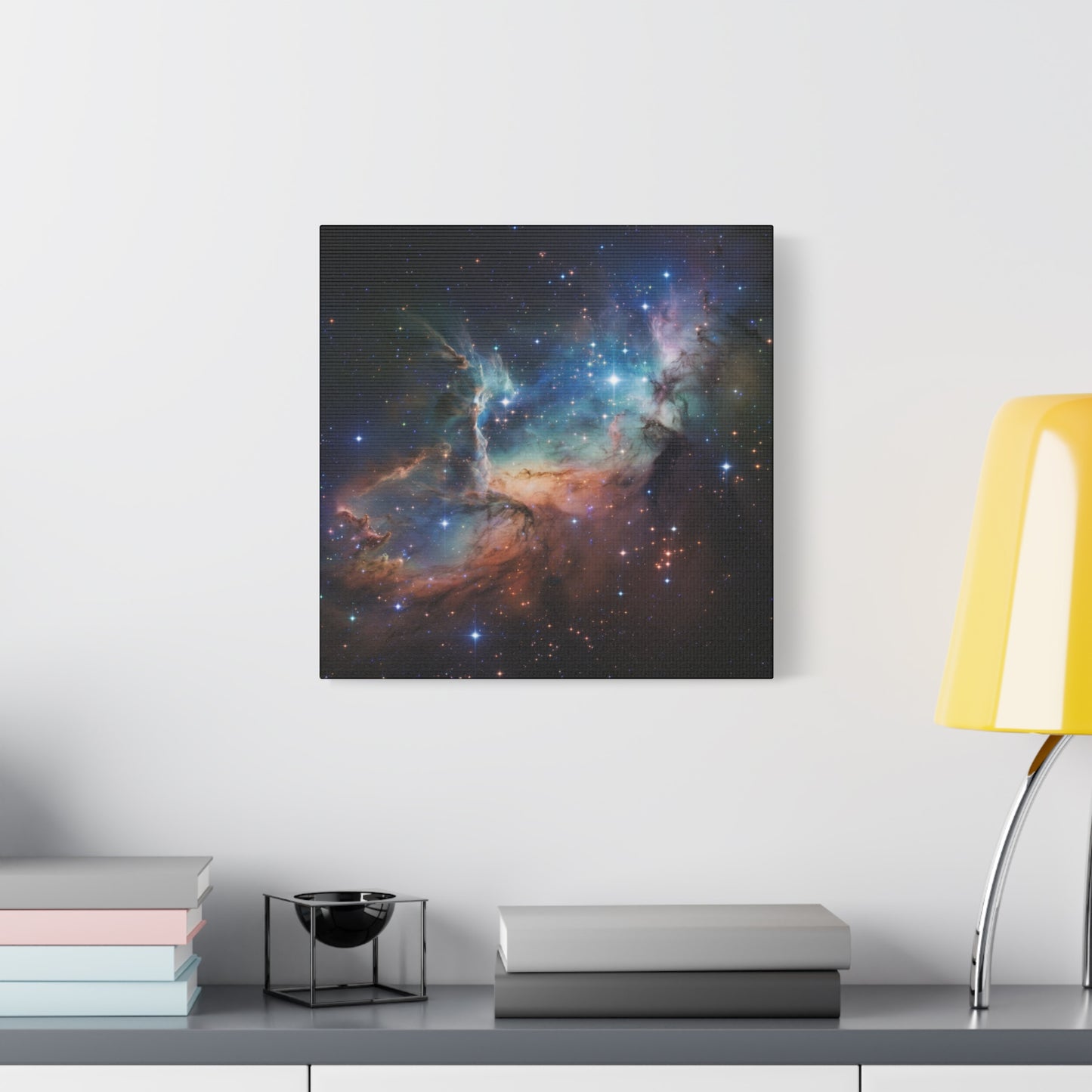 Cosmic Art Canvas Nebula Wall Decor Space Art Galactic Home Decor Modern Art Office Decor