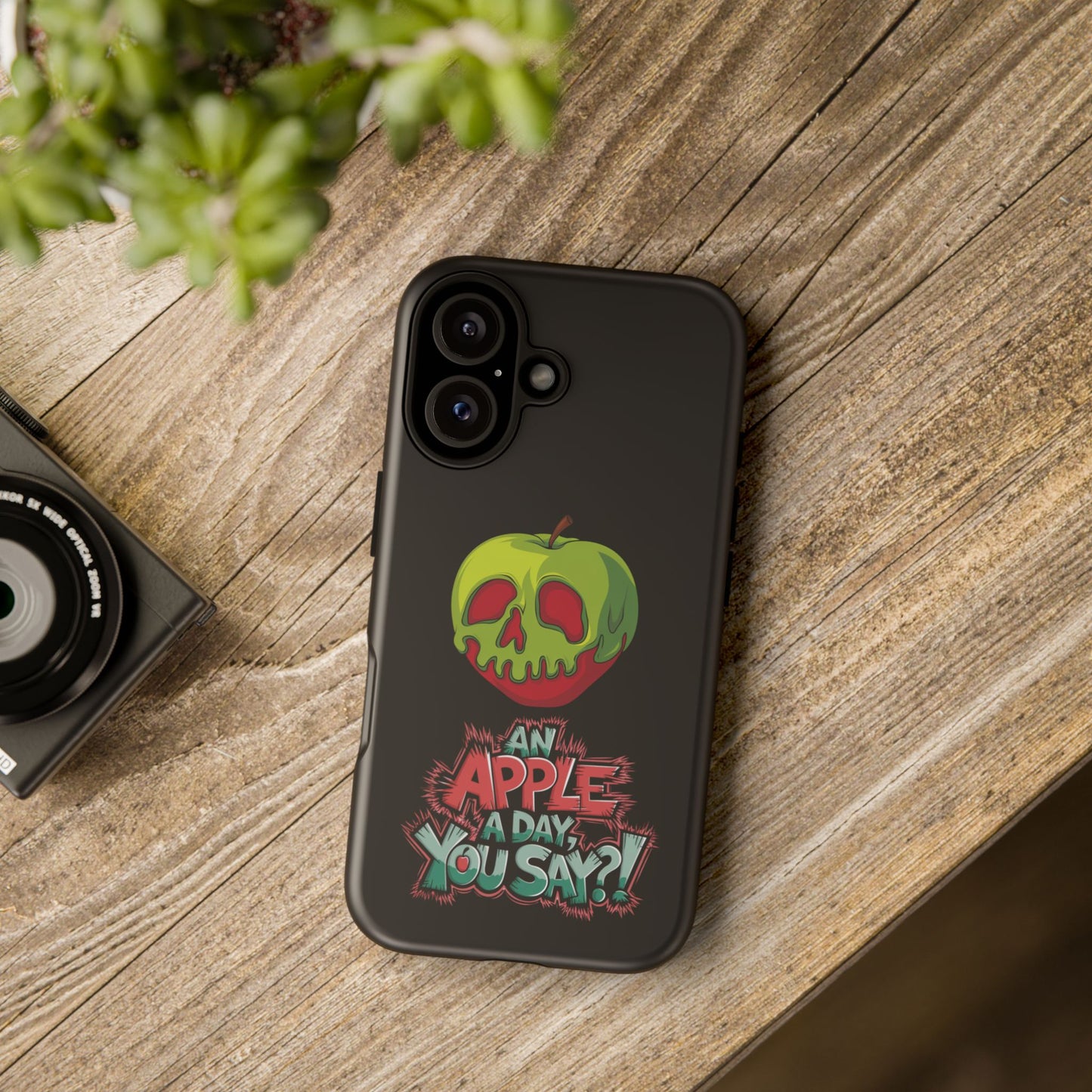 iPhone Case - Poison Apple 'An Apple a Day You Say'