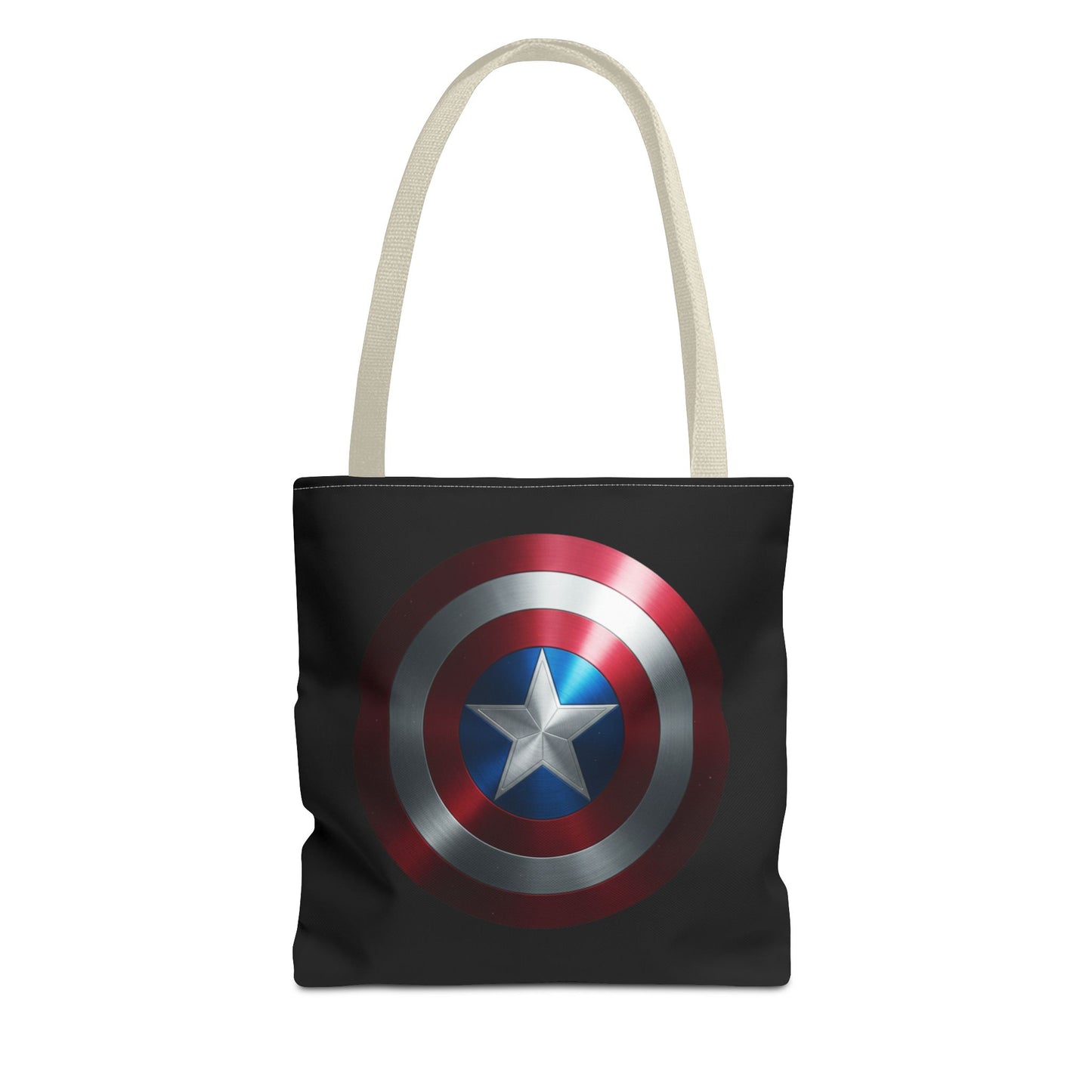 Heroic Shield Tote Bag - Stylish Marvel-Inspired Carryall for Fans